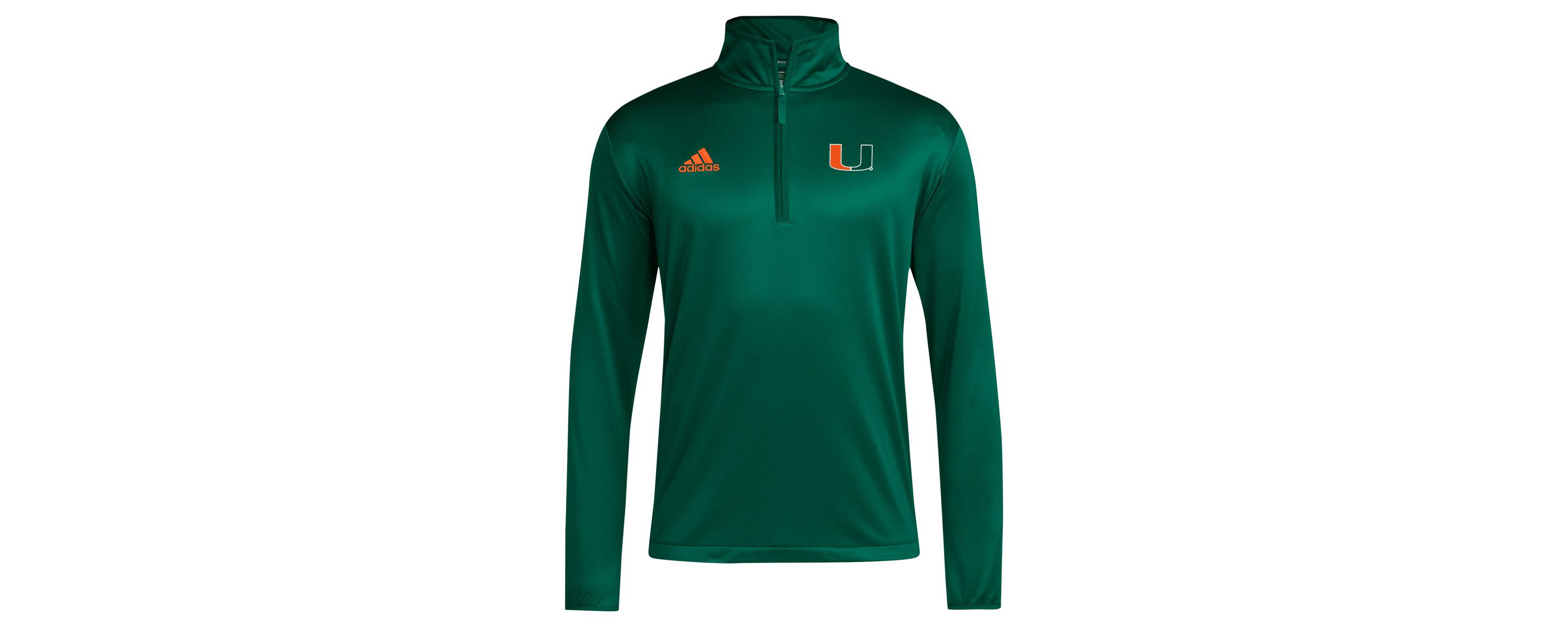 Miami (FL) Hurricanes NCAA Miami Hurricanes 2024 Coaches Sideline Quarter-Zip Top
