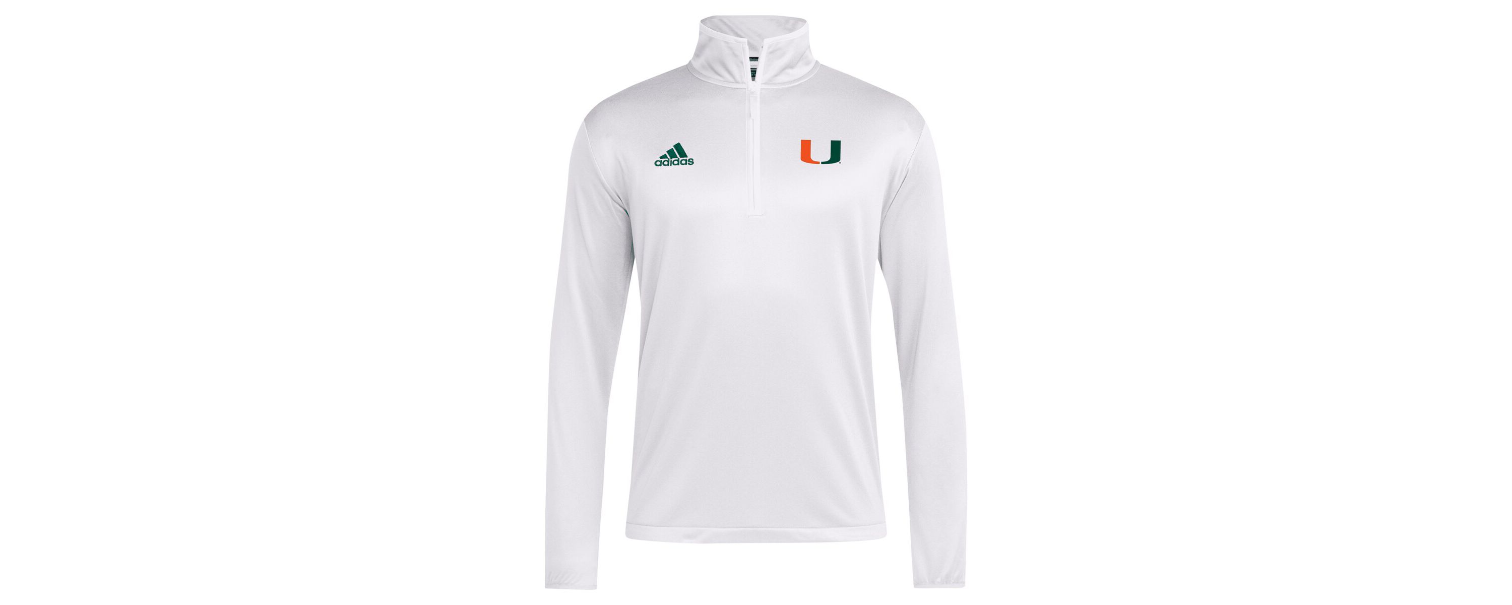 Miami (FL) Hurricanes NCAA Miami Hurricanes 2024 Coaches Sideline Quarter-Zip Top
