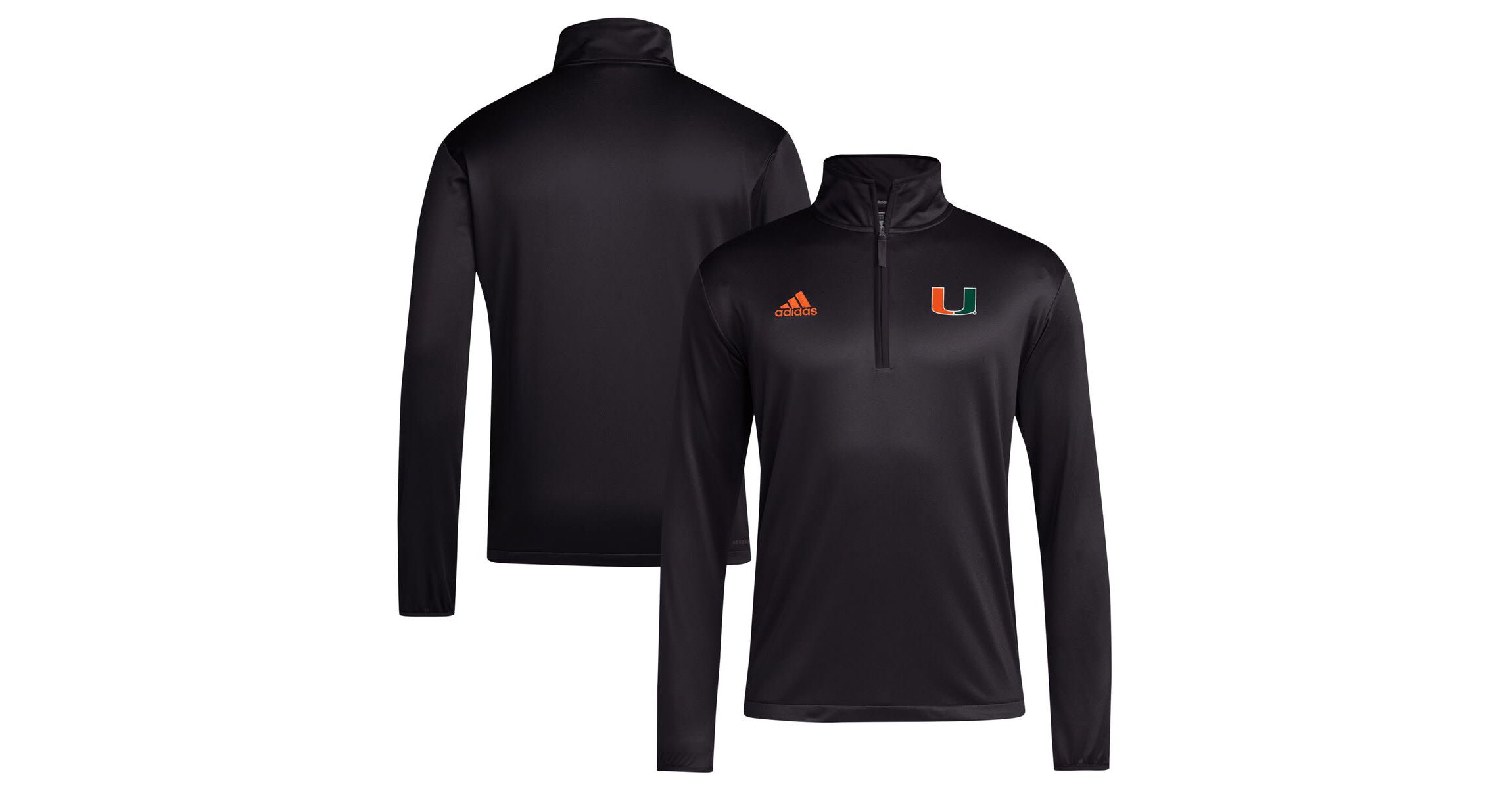 Miami (FL) Hurricanes NCAA Miami Hurricanes 2024 Coaches Sideline Quarter-Zip Top