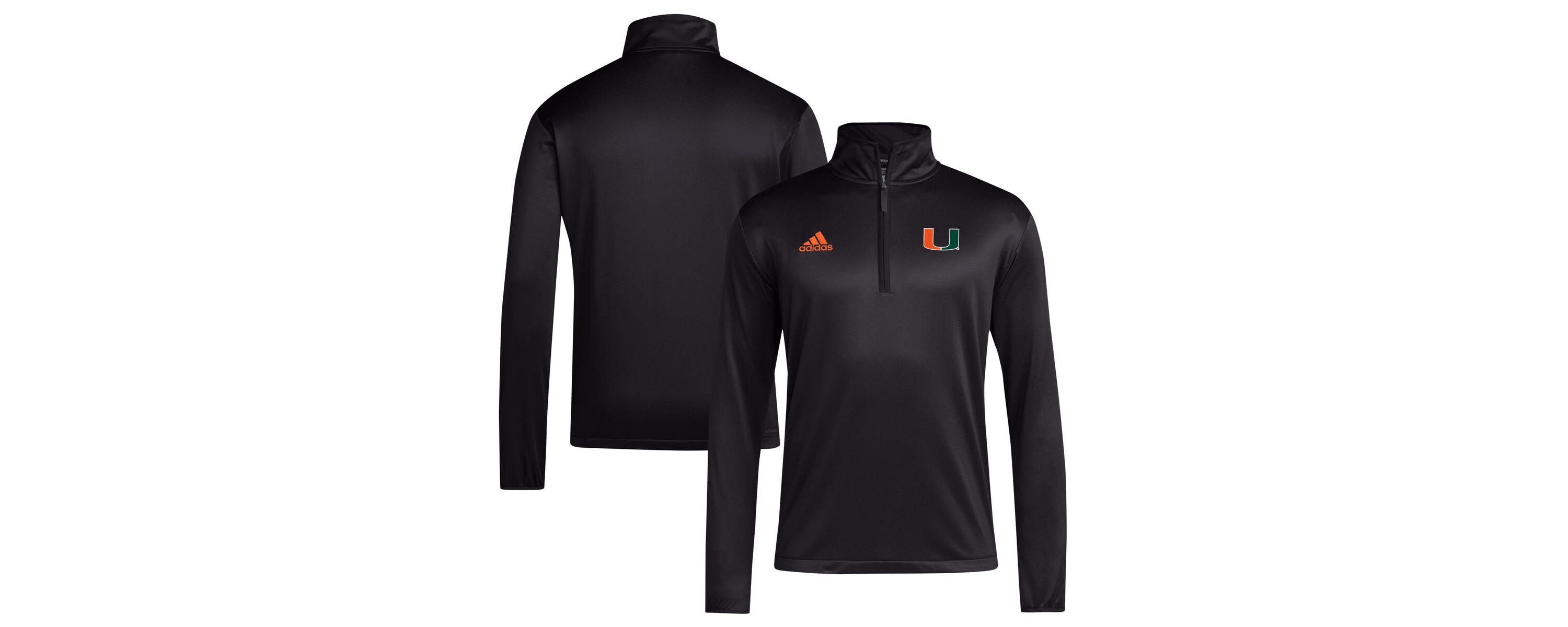 Miami (FL) Hurricanes NCAA Miami Hurricanes 2024 Coaches Sideline Quarter-Zip Top