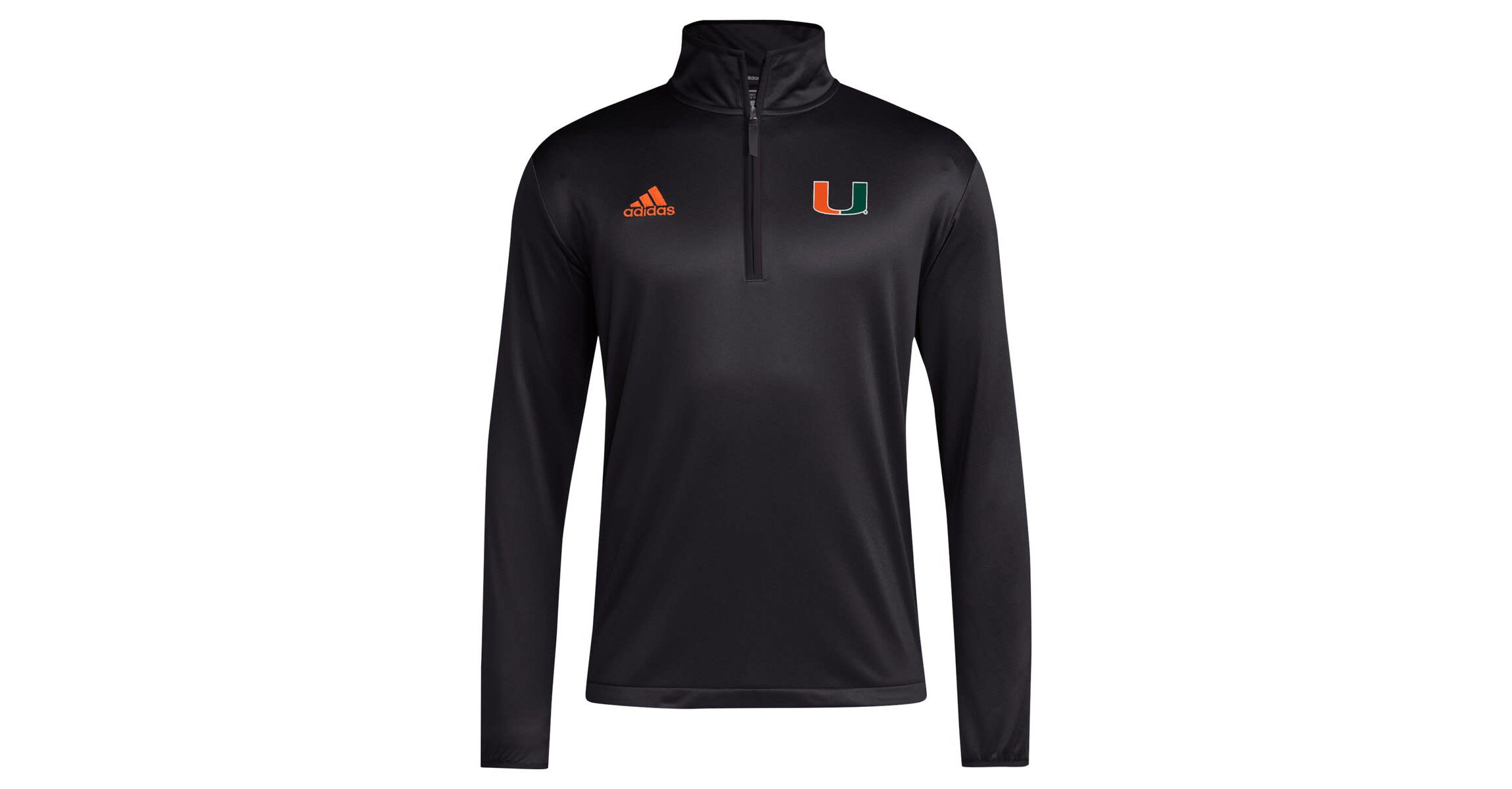 Miami (FL) Hurricanes NCAA Miami Hurricanes 2024 Coaches Sideline Quarter-Zip Top