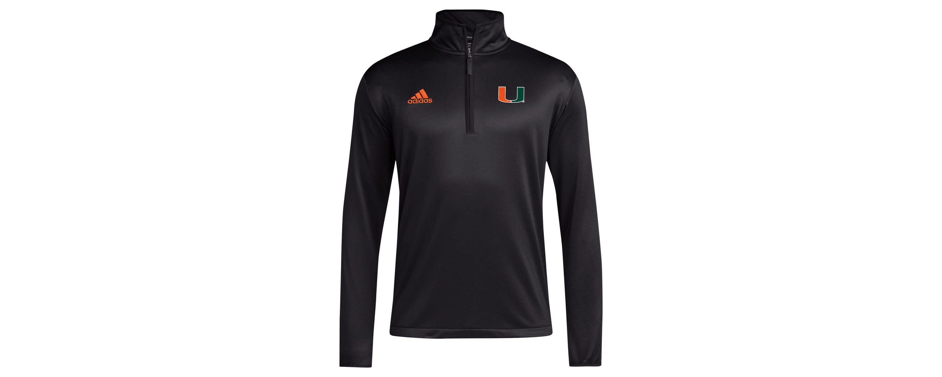 Miami (FL) Hurricanes NCAA Miami Hurricanes 2024 Coaches Sideline Quarter-Zip Top