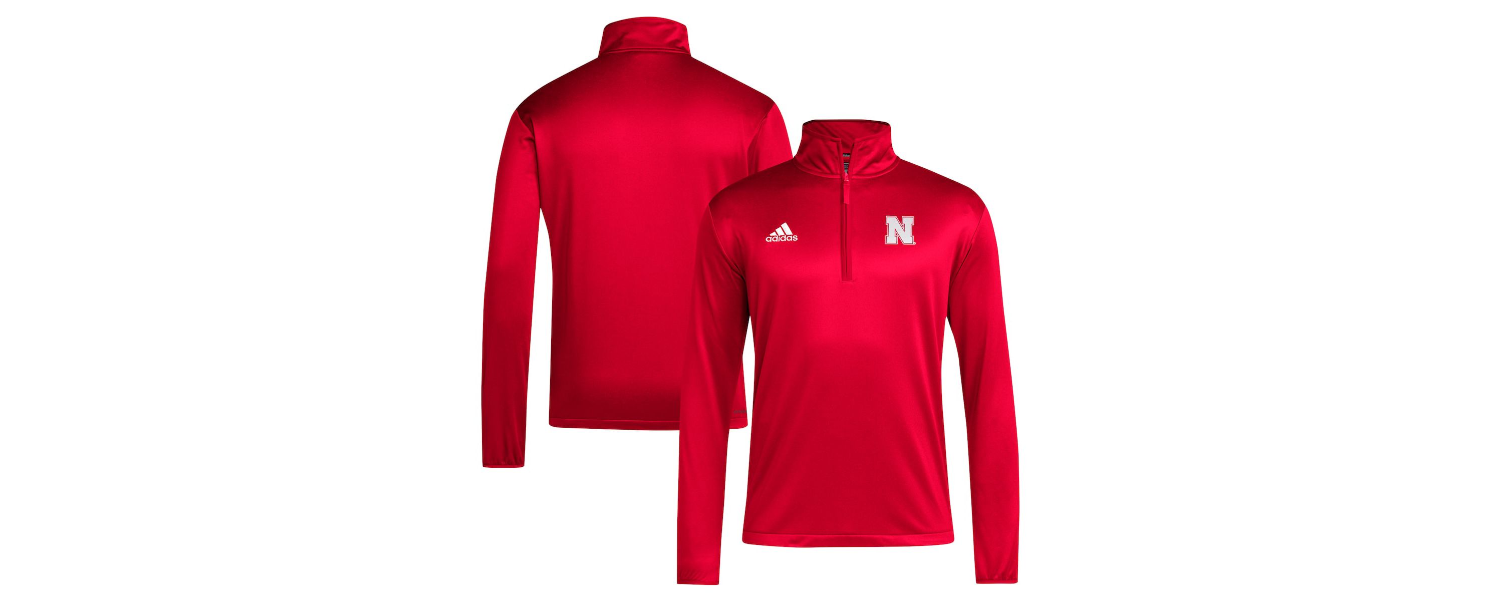 NCAA Nebraska Huskers 2024 Coaches Sideline Quarter-Zip Top