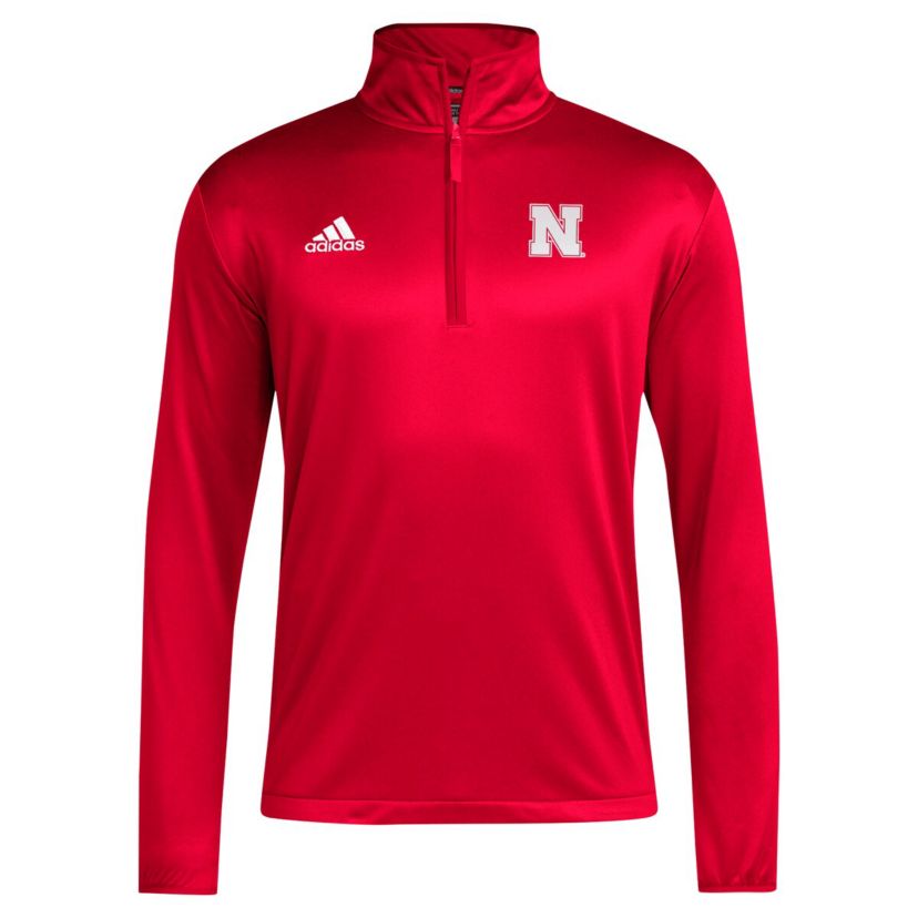 NCAA Nebraska Huskers 2024 Coaches Sideline Quarter-Zip Top