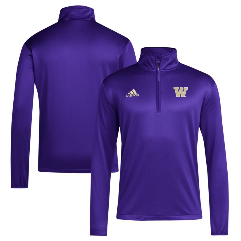 NCAA Washington Huskies Coaches Sideline Quarter-Zip Top