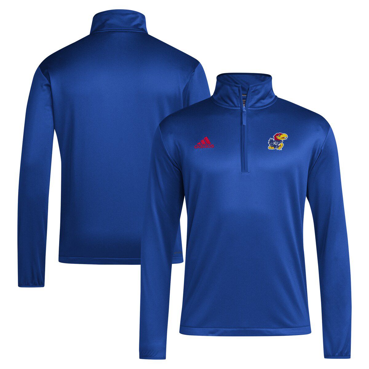 NCAA Kansas Jayhawks Coaches Sideline Quarter-Zip Top