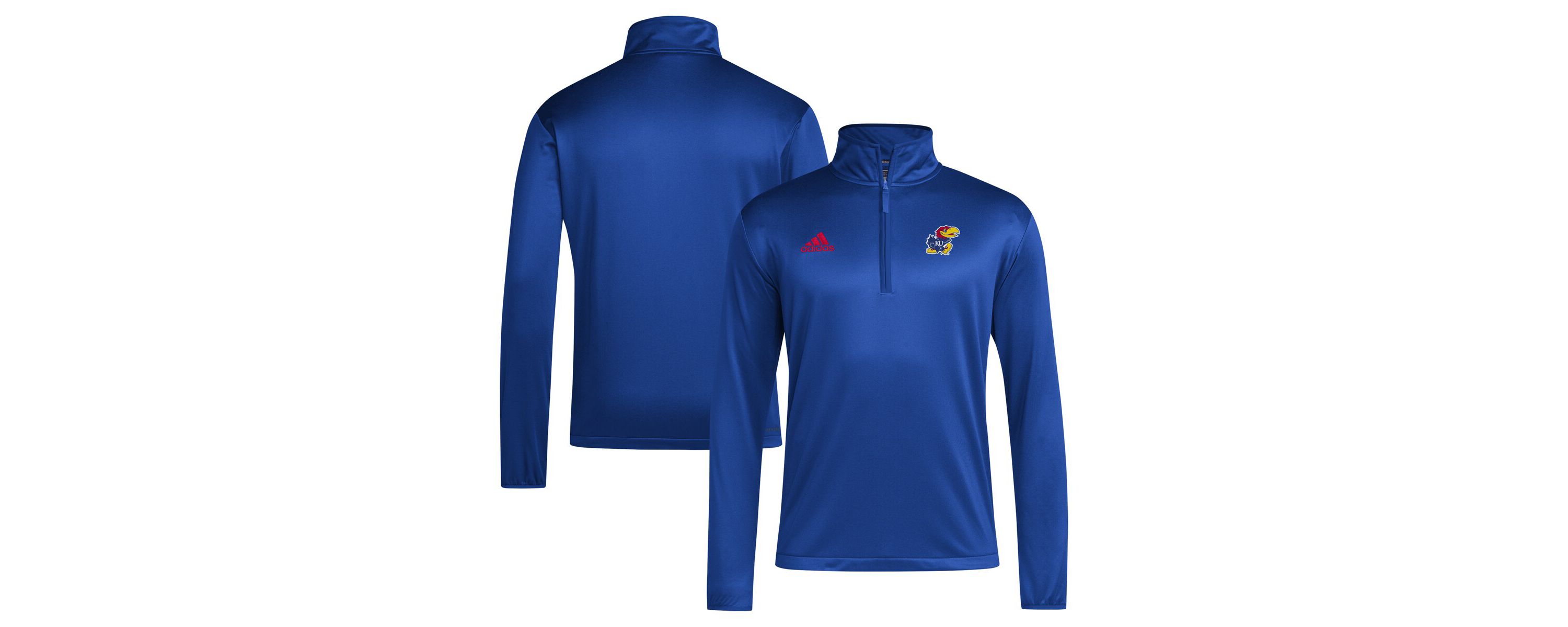 NCAA Kansas Jayhawks Coaches Sideline Quarter-Zip Top
