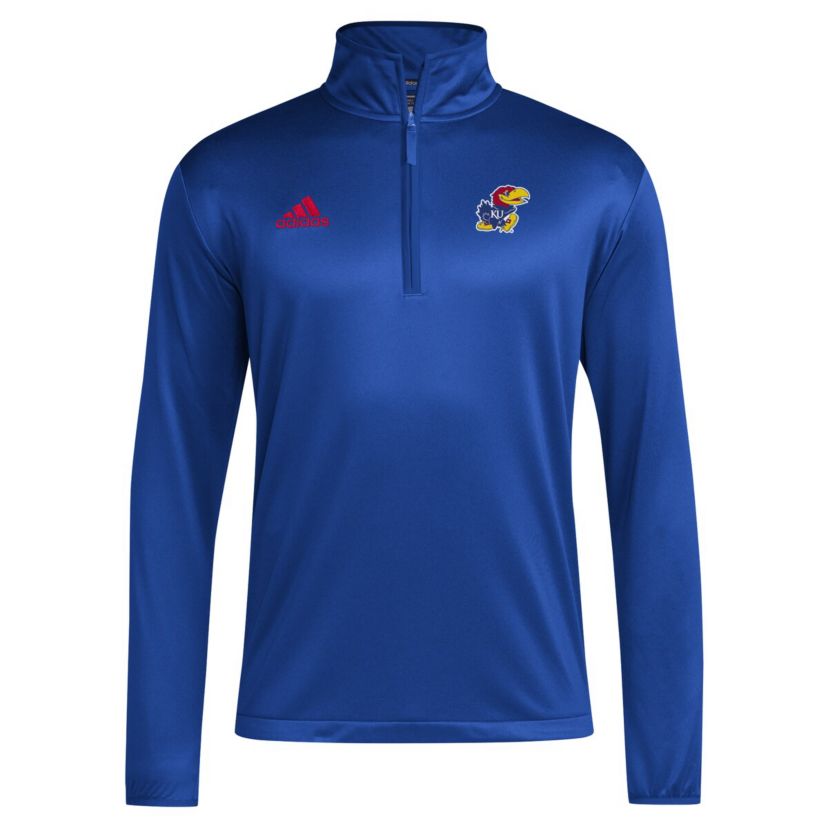 NCAA Kansas Jayhawks Coaches Sideline Quarter-Zip Top