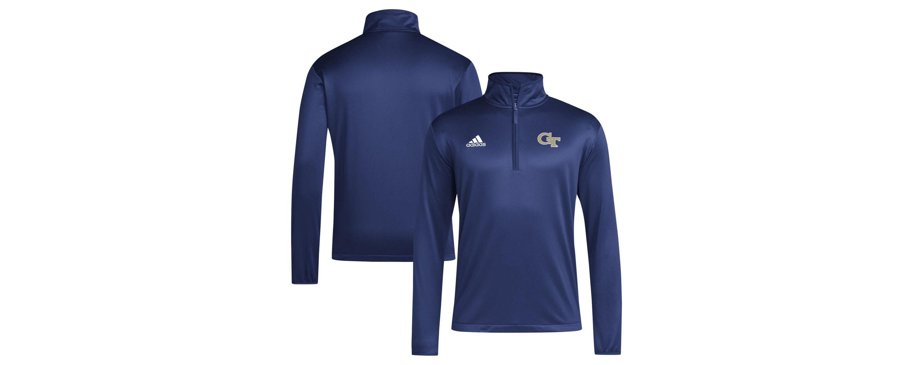 Georgia Tech Yellow Jackets NCAA Georgia Tech Jackets 2024 Coaches Sideline Quarter-Zip Top