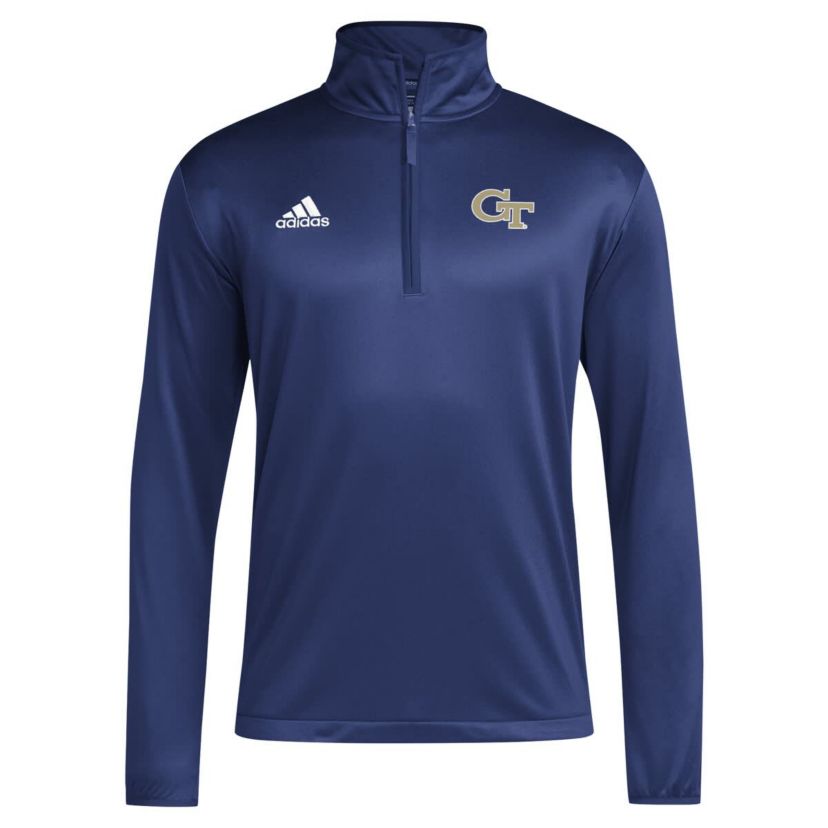 Georgia Tech Yellow Jackets NCAA Georgia Tech Jackets 2024 Coaches Sideline Quarter-Zip Top