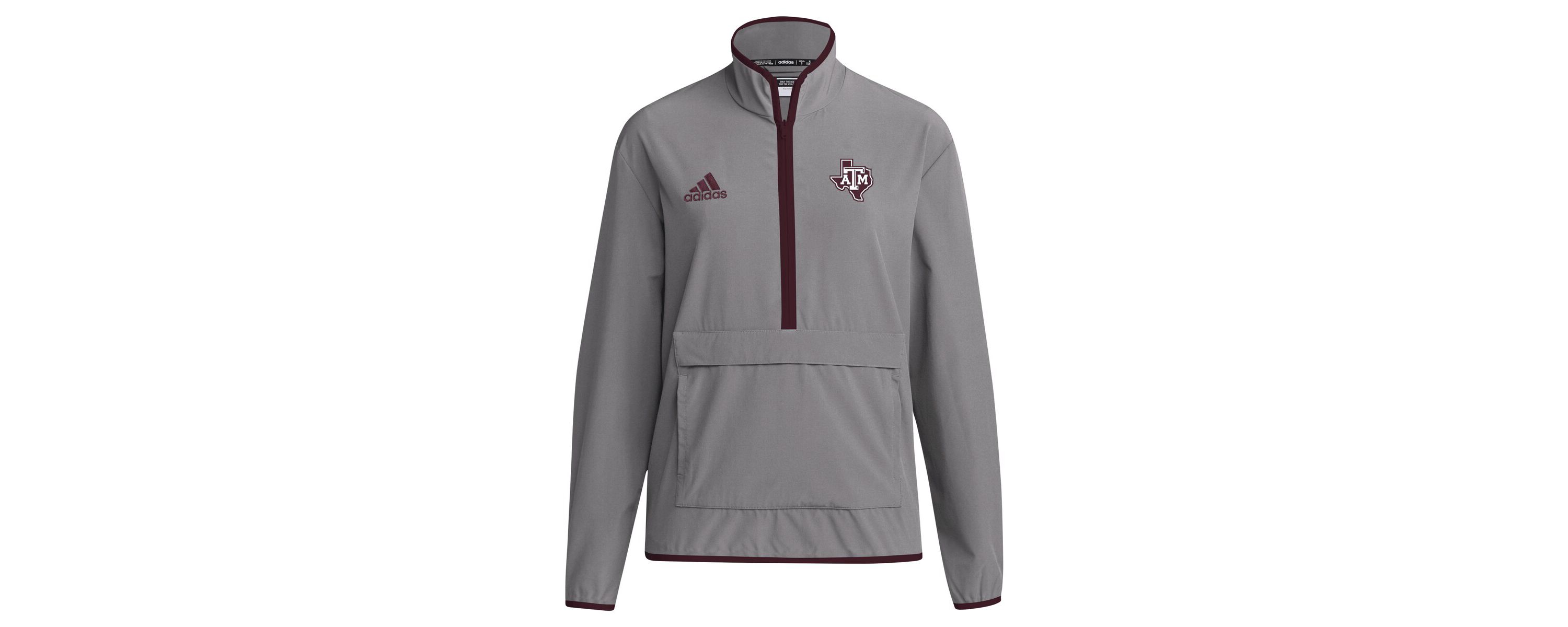 NCAA Texas A&M Aggies 2024 Coaches Sideline Half-Zip Jacket
