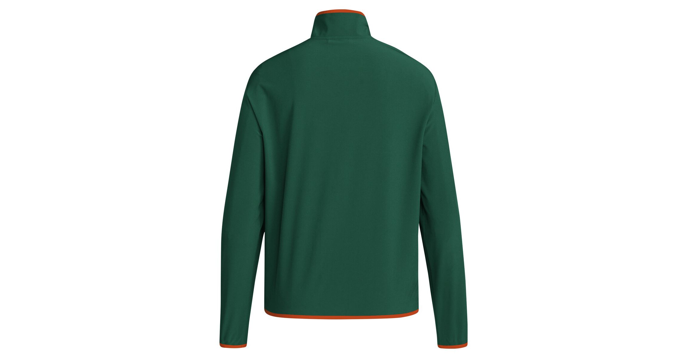 Miami (FL) Hurricanes NCAA Miami Hurricanes 2024 Coaches Sideline Half-Zip Jacket