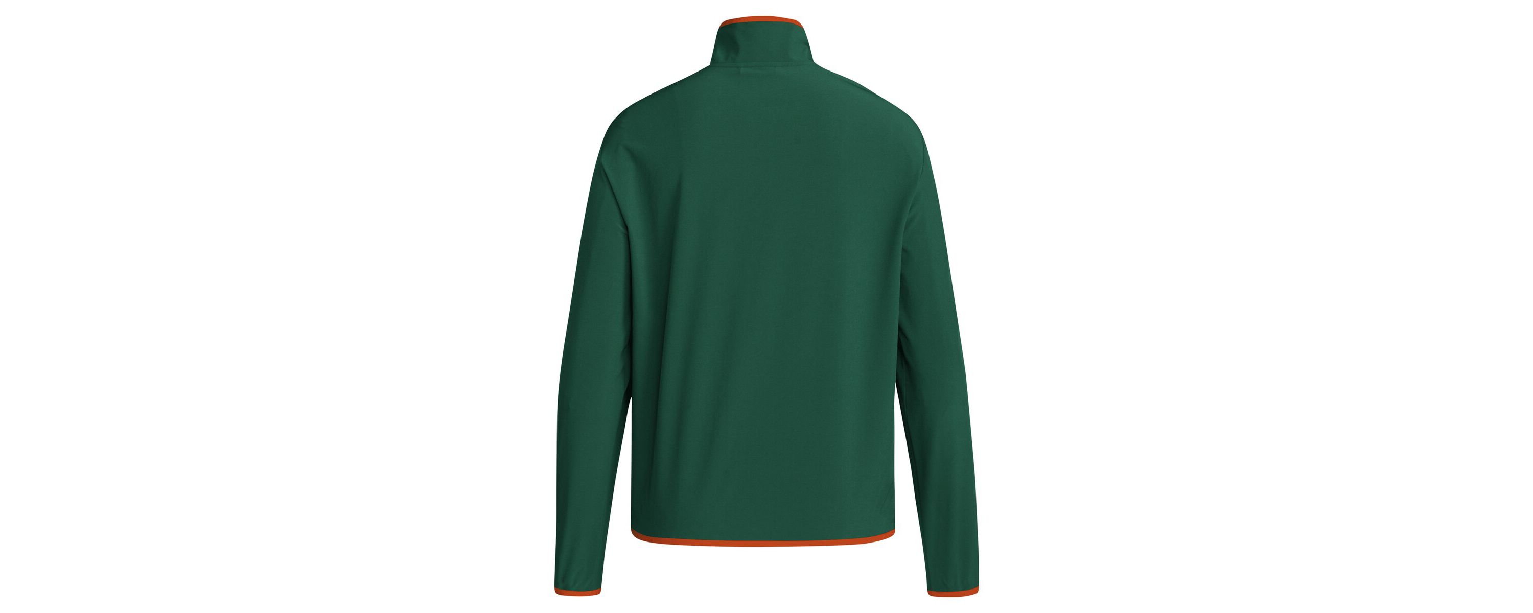 Miami (FL) Hurricanes NCAA Miami Hurricanes 2024 Coaches Sideline Half-Zip Jacket