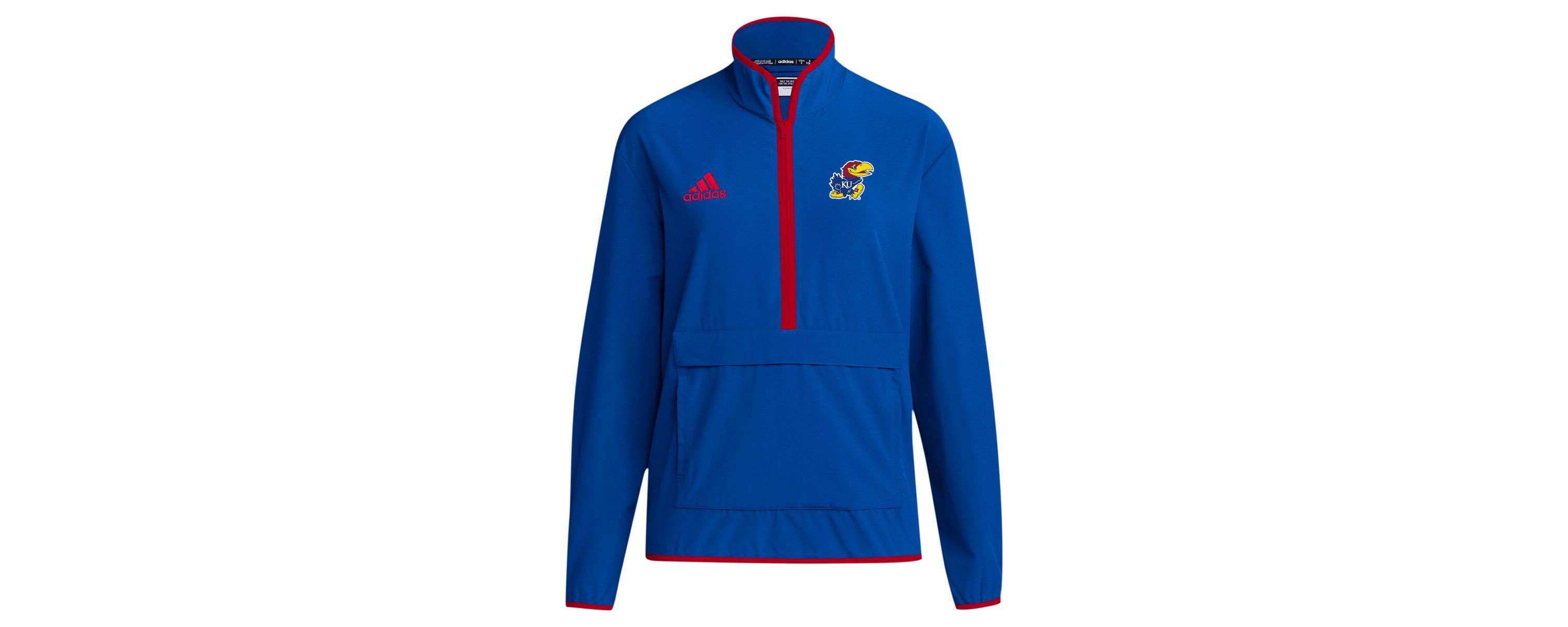 NCAA Kansas Jayhawks Coaches Sideline Half-Zip Jacket