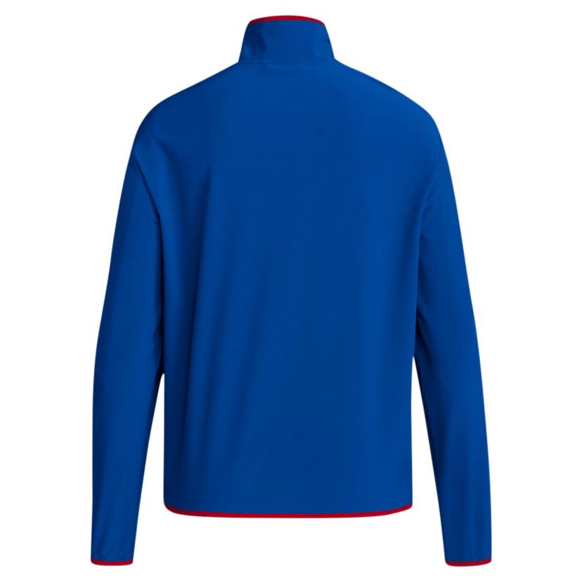 NCAA Kansas Jayhawks Coaches Sideline Half-Zip Jacket