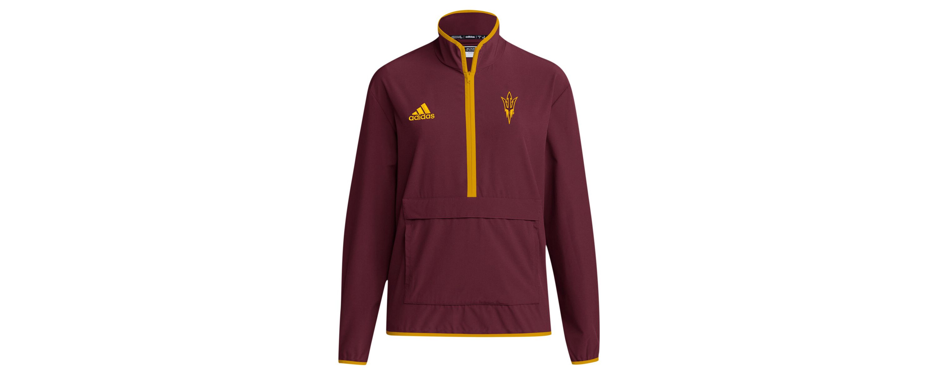 NCAA Arizona State Sun Devils Coaches Sideline Half-Zip Jacket