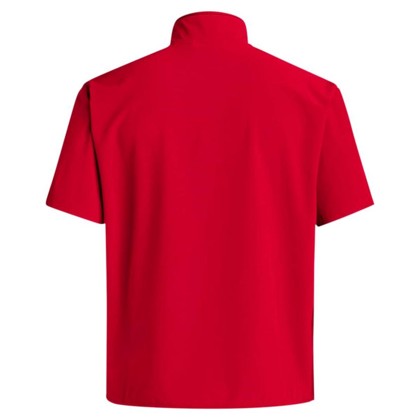 NCAA Nebraska Huskers Coaches Sideline Half-Zip Short Sleeve Jacket