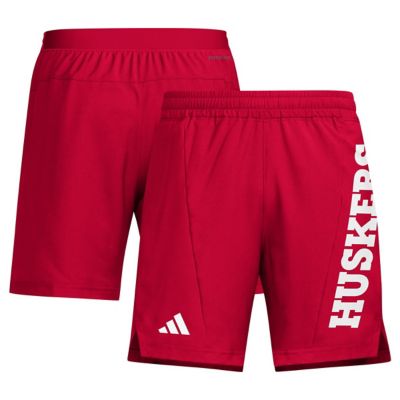 adidas Men's NCAA Nebraska Huskers Designed for Training AEROREADY Shorts