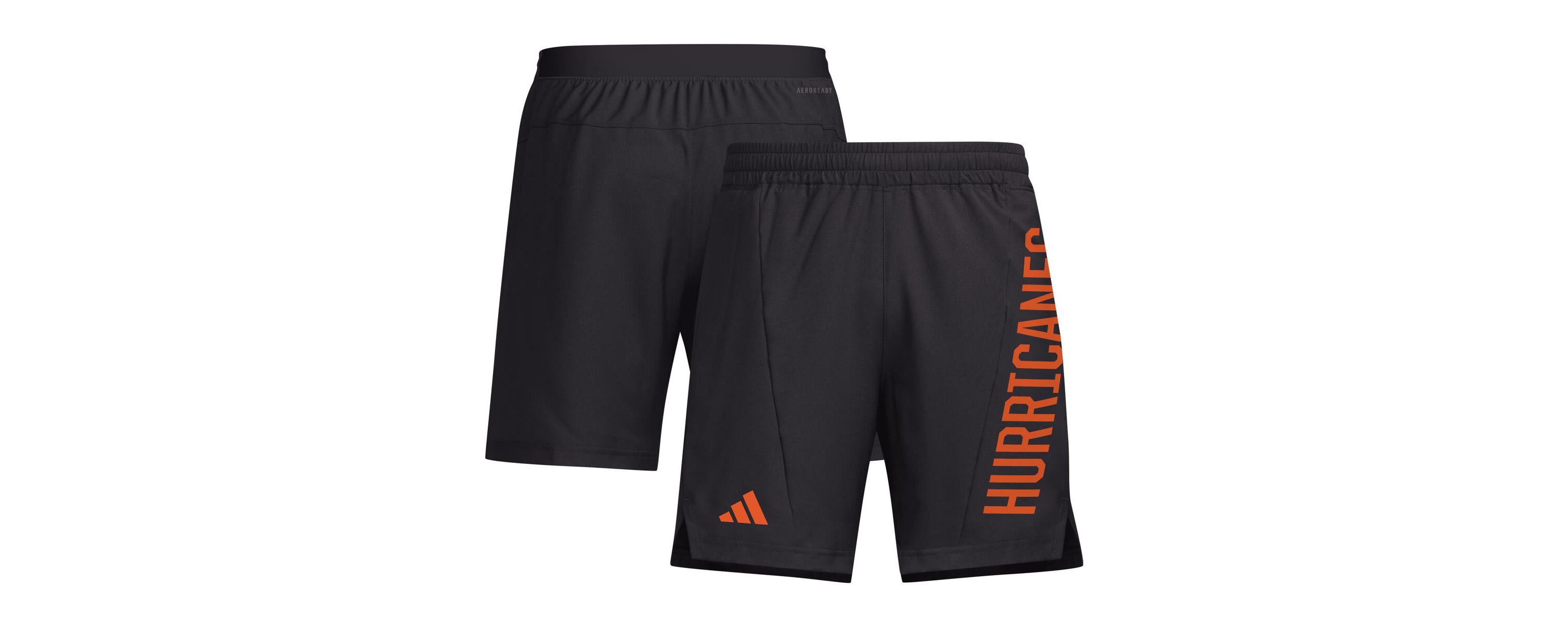 Miami (FL) Hurricanes NCAA Miami Hurricanes Designed for Training AEROREADY Shorts