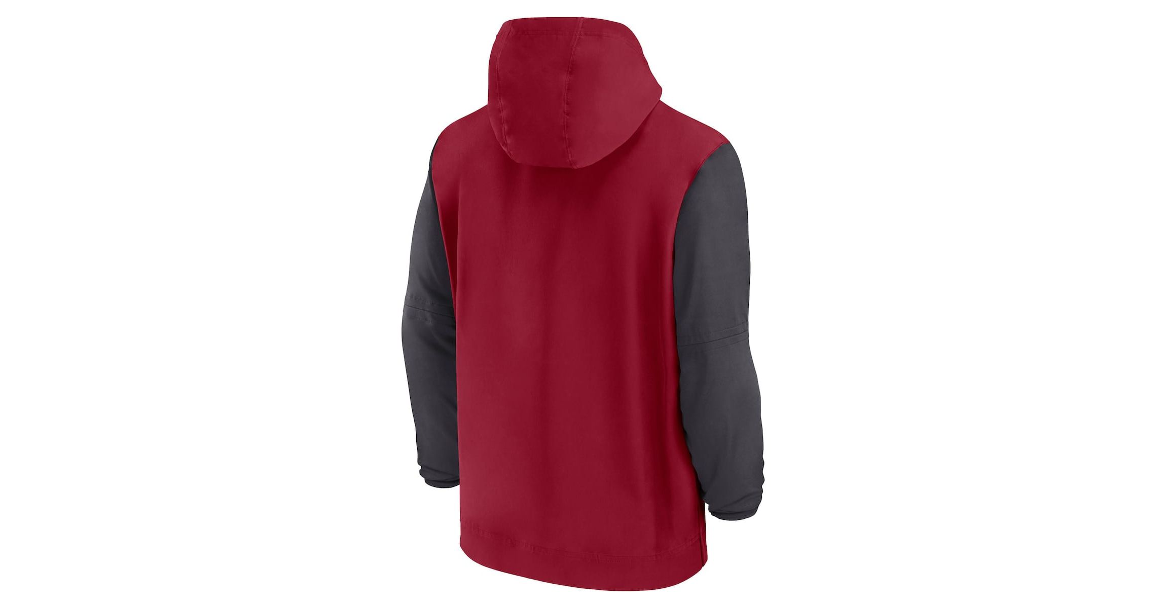 Alabama Crimson Tide NCAA Nike Alabama Tide 2024 Sideline Pregame Player Half-Zip Hoodie