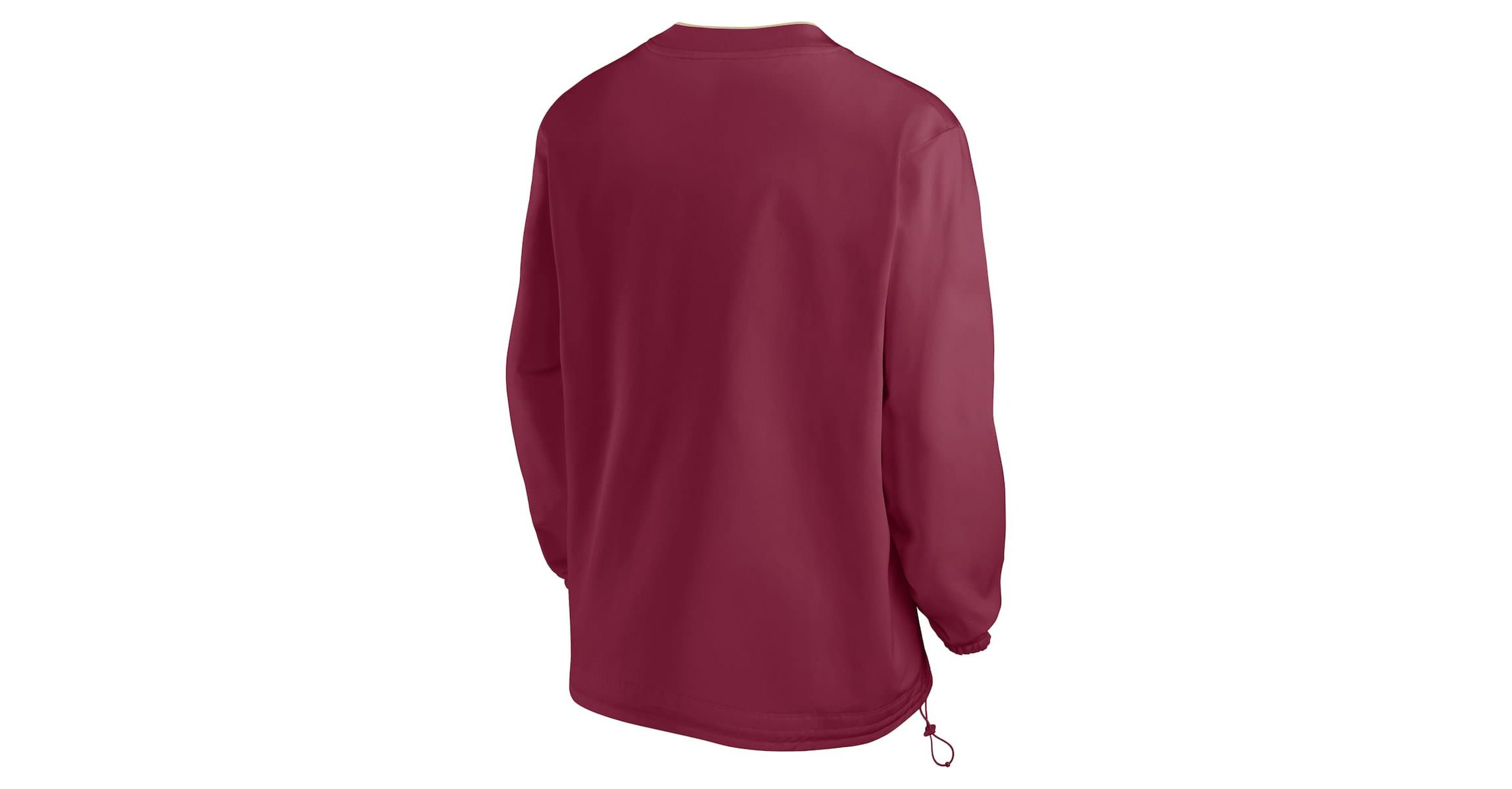 NCAA Nike Florida State Seminoles 2024 Sideline Pullover Windshirt