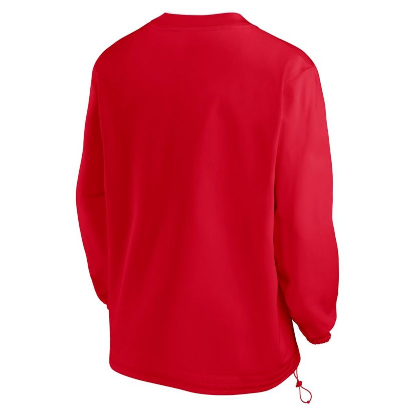 NCAA Nike Georgia Bulldogs 2024 Sideline Pullover Windshirt