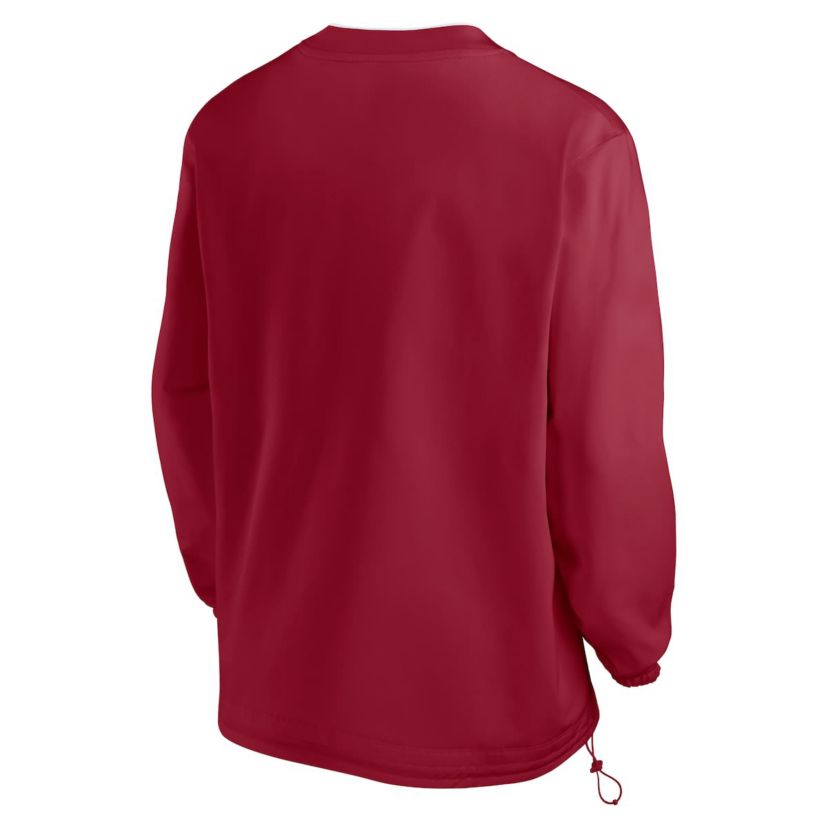 Alabama Crimson Tide NCAA Nike Alabama Tide 2024 Sideline Pullover Windshirt