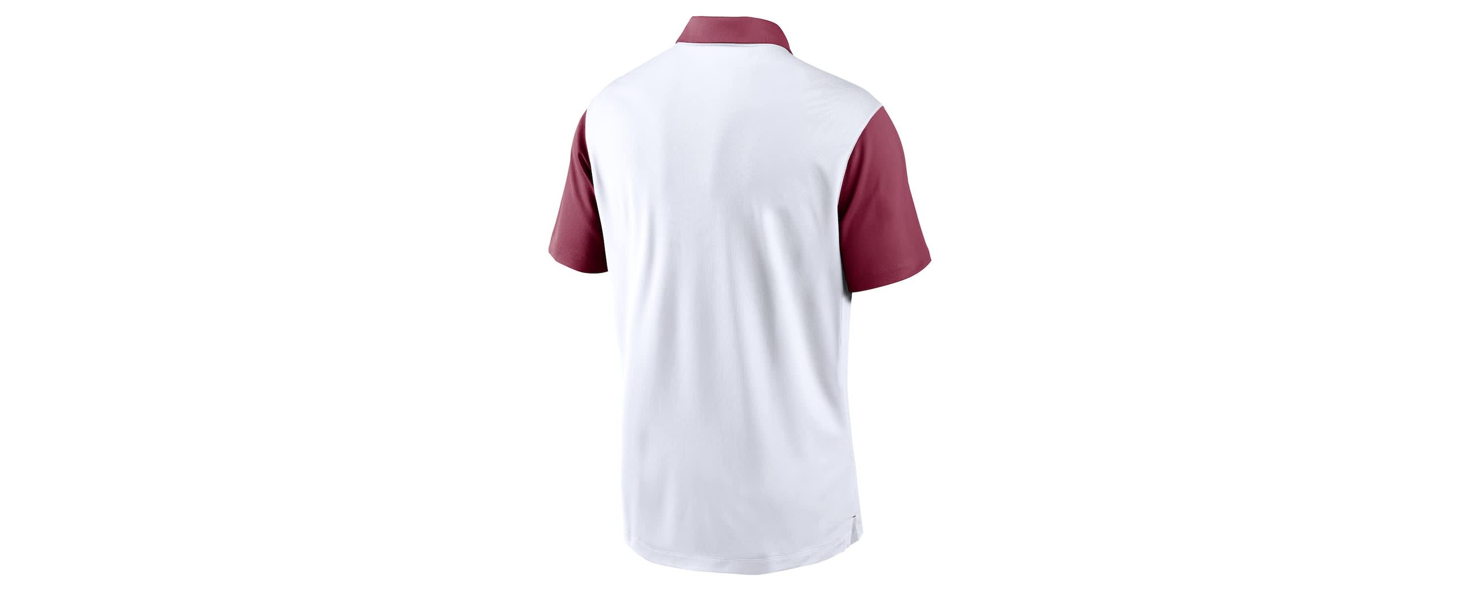 NCAA Nike White/Garnet Florida State Seminoles Primetime Campus Pattern Vapor Dri-FIT Polo