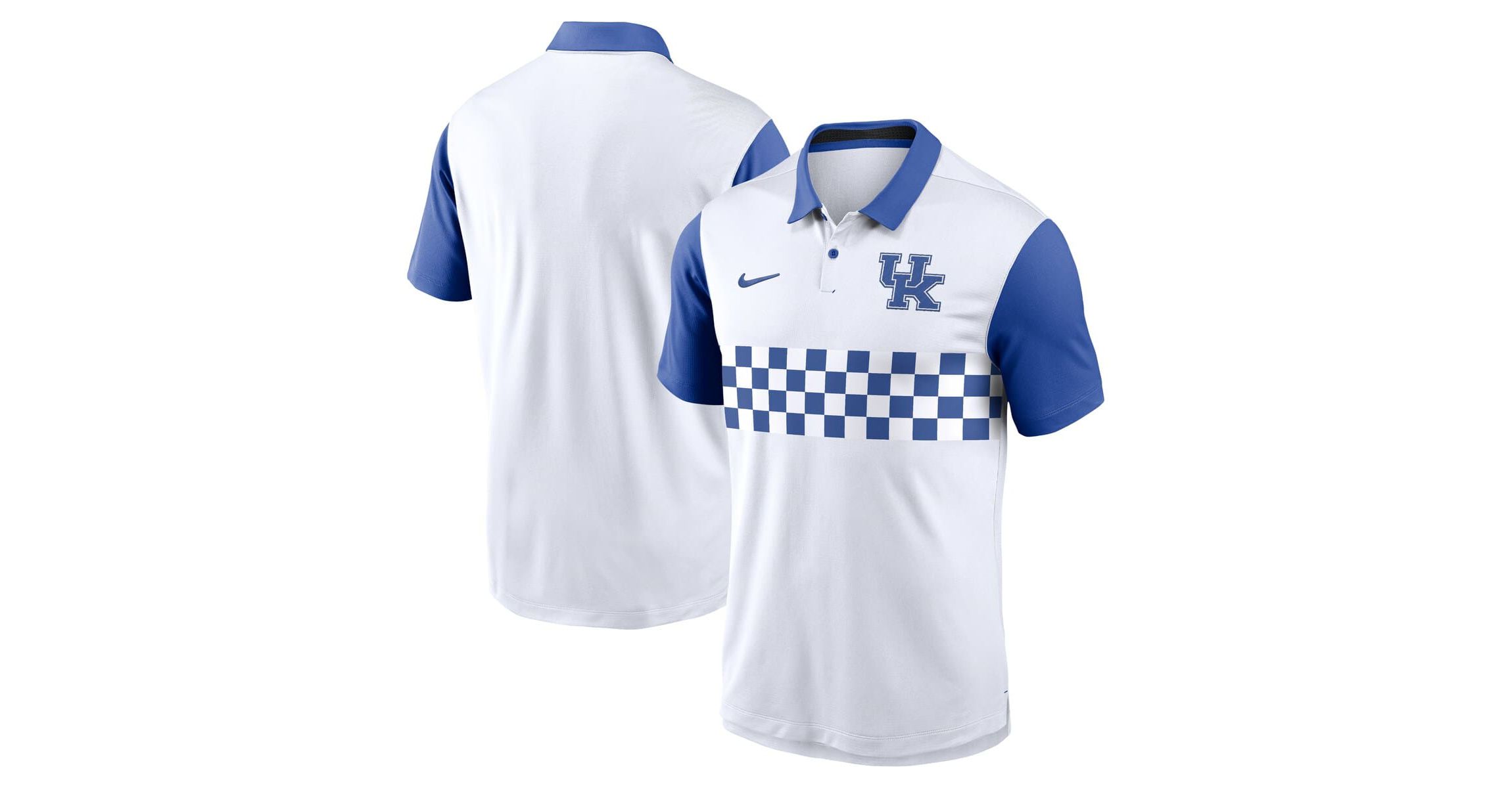 NCAA Nike Kentucky Wildcats Primetime Campus Pattern Vapor Dri-FIT Polo