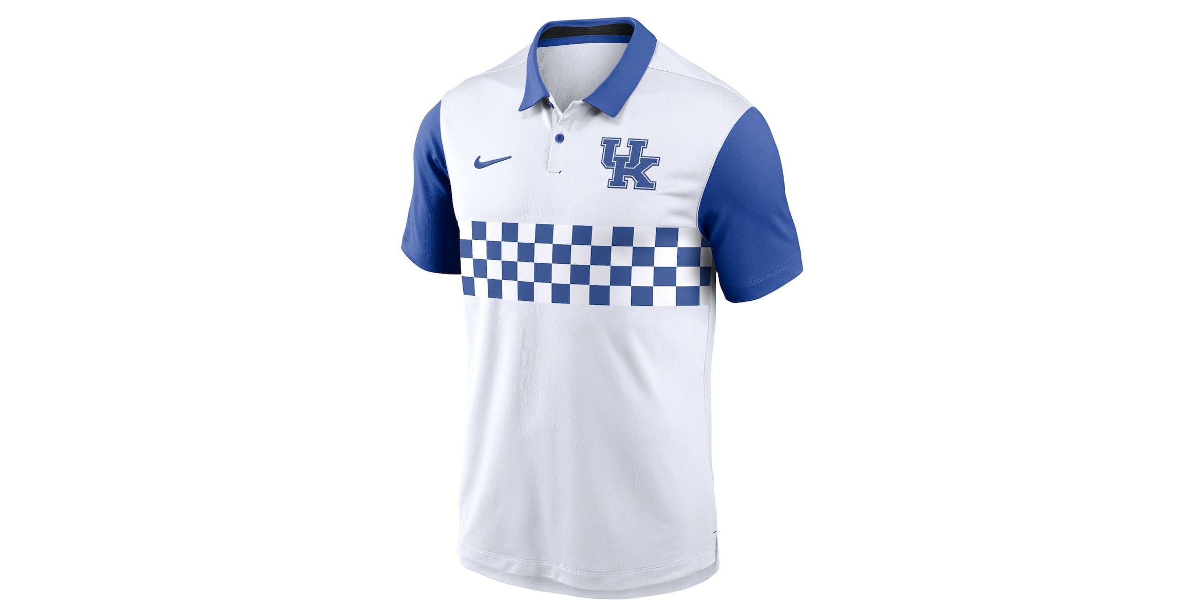 NCAA Nike Kentucky Wildcats Primetime Campus Pattern Vapor Dri-FIT Polo