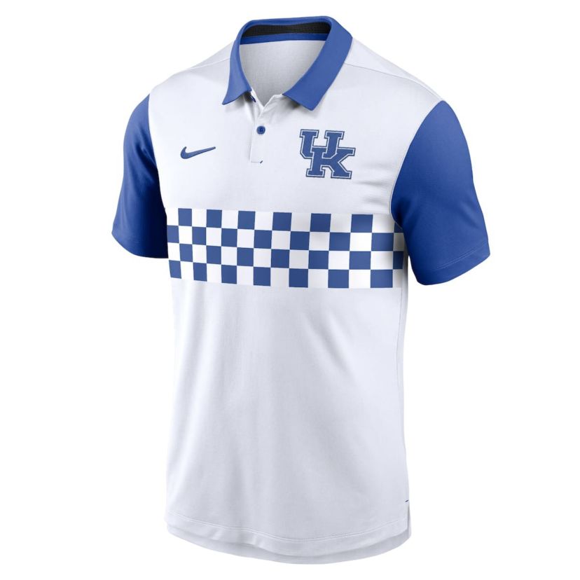 NCAA Nike Kentucky Wildcats Primetime Campus Pattern Vapor Dri-FIT Polo