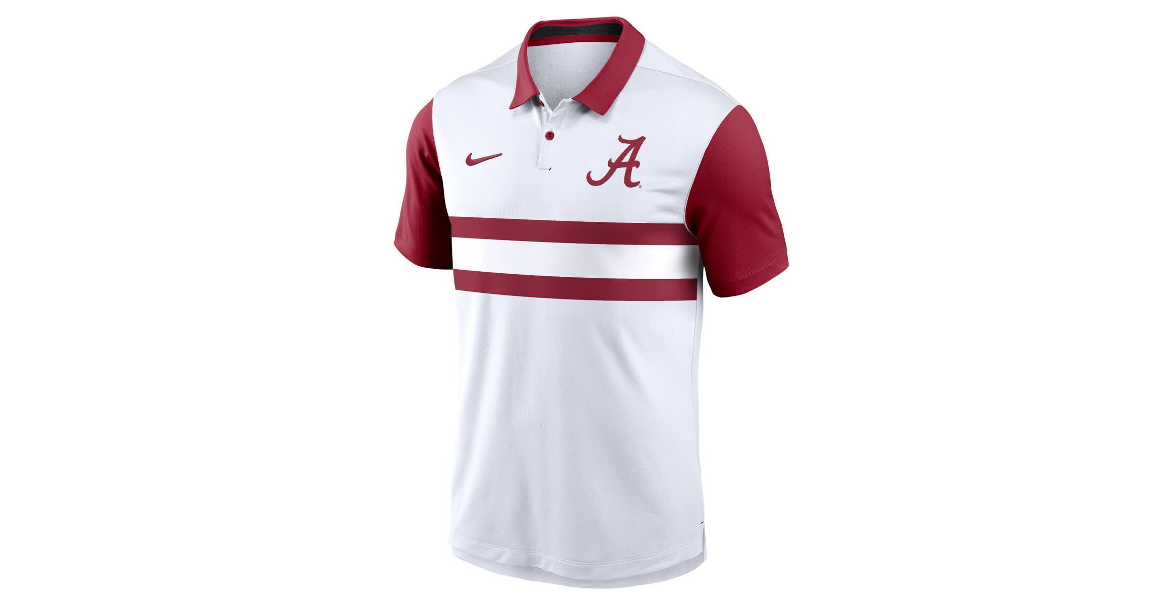 Alabama Crimson Tide NCAA Nike Alabama Tide Primetime Campus Pattern Vapor Dri-FIT Polo