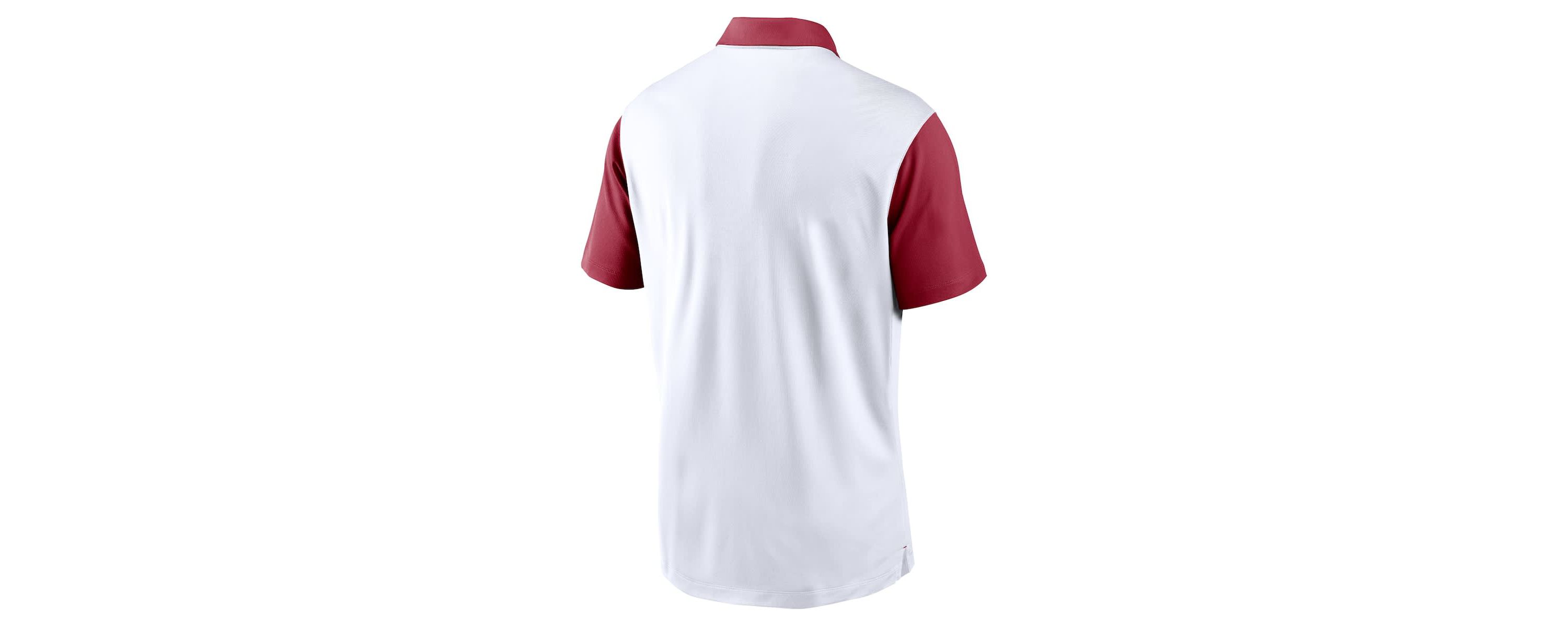 Alabama Crimson Tide NCAA Nike Alabama Tide Primetime Campus Pattern Vapor Dri-FIT Polo