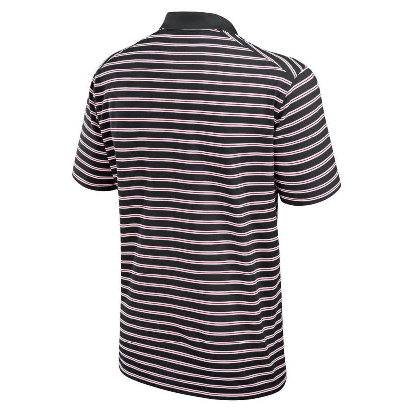 NCAA Nike Georgia Bulldogs Primetime Victory Striped Dri-FIT Polo
