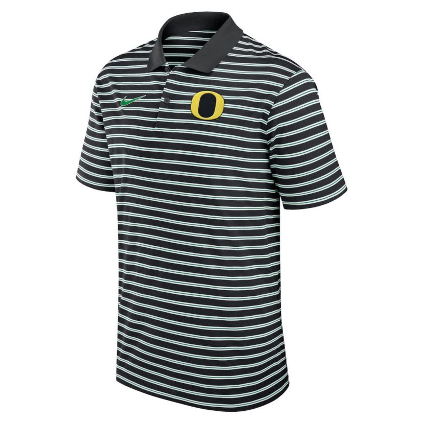 NCAA Nike Oregon Ducks Primetime Victory Striped Dri-FIT Polo