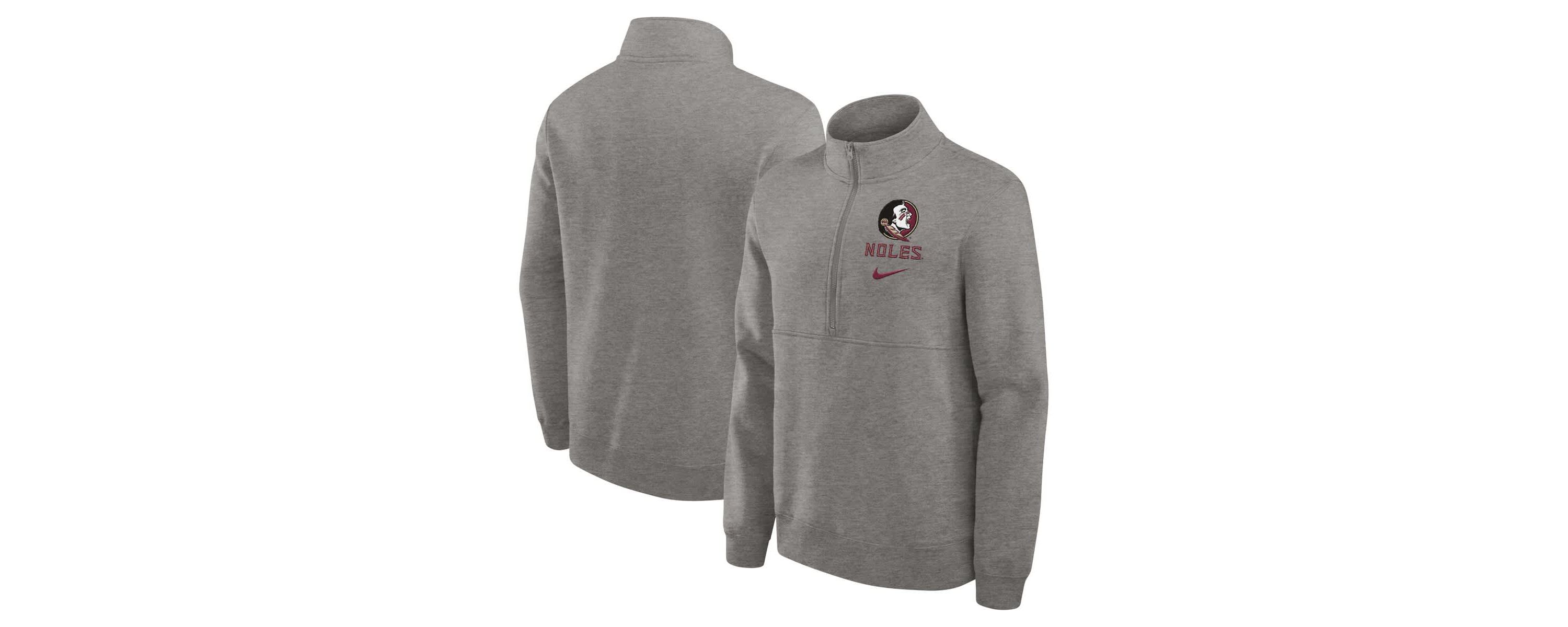 NCAA Nike Florida State Seminoles Primetime Club Half-Zip Pullover