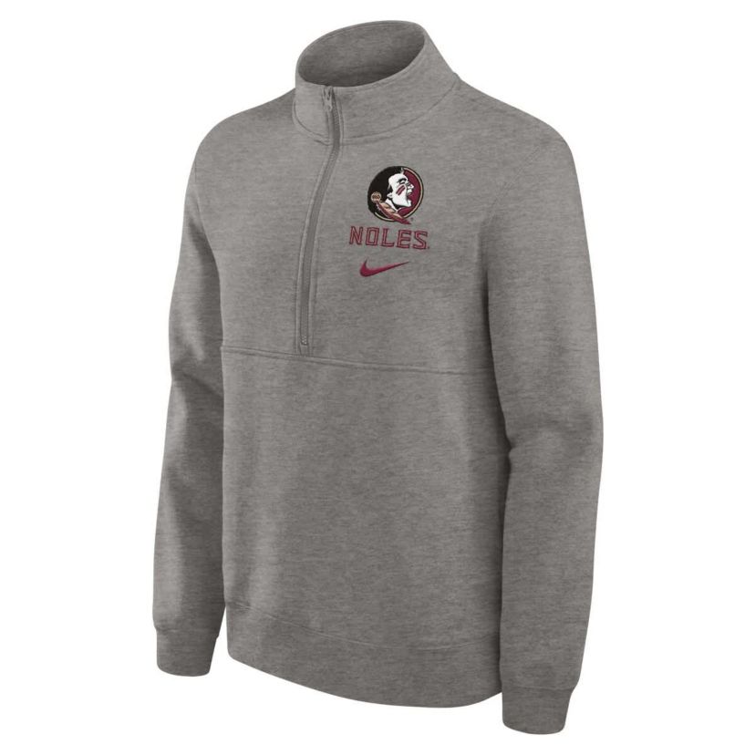 NCAA Nike Florida State Seminoles Primetime Club Half-Zip Pullover