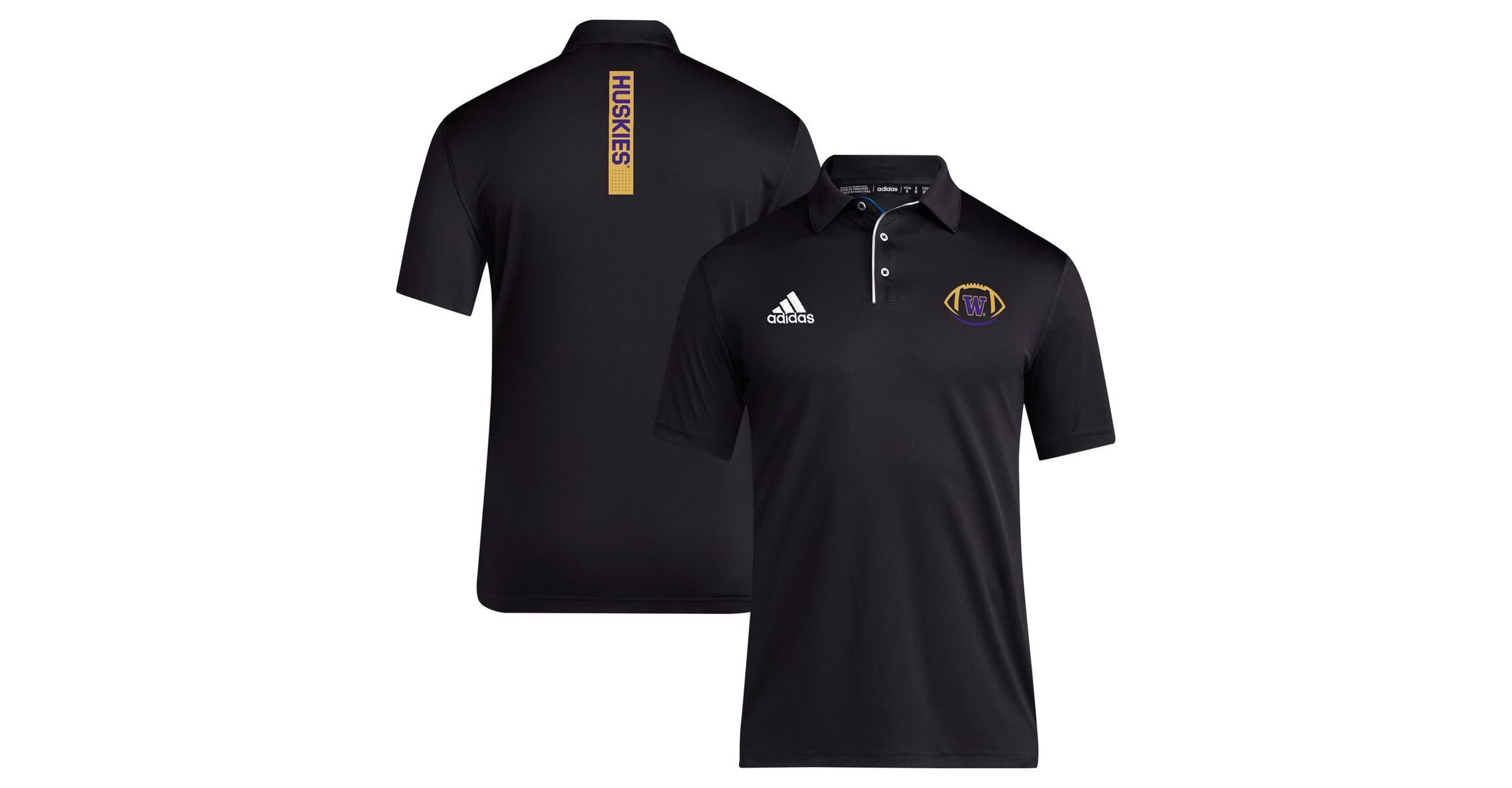 NCAA Washington Huskies Coaches Polo