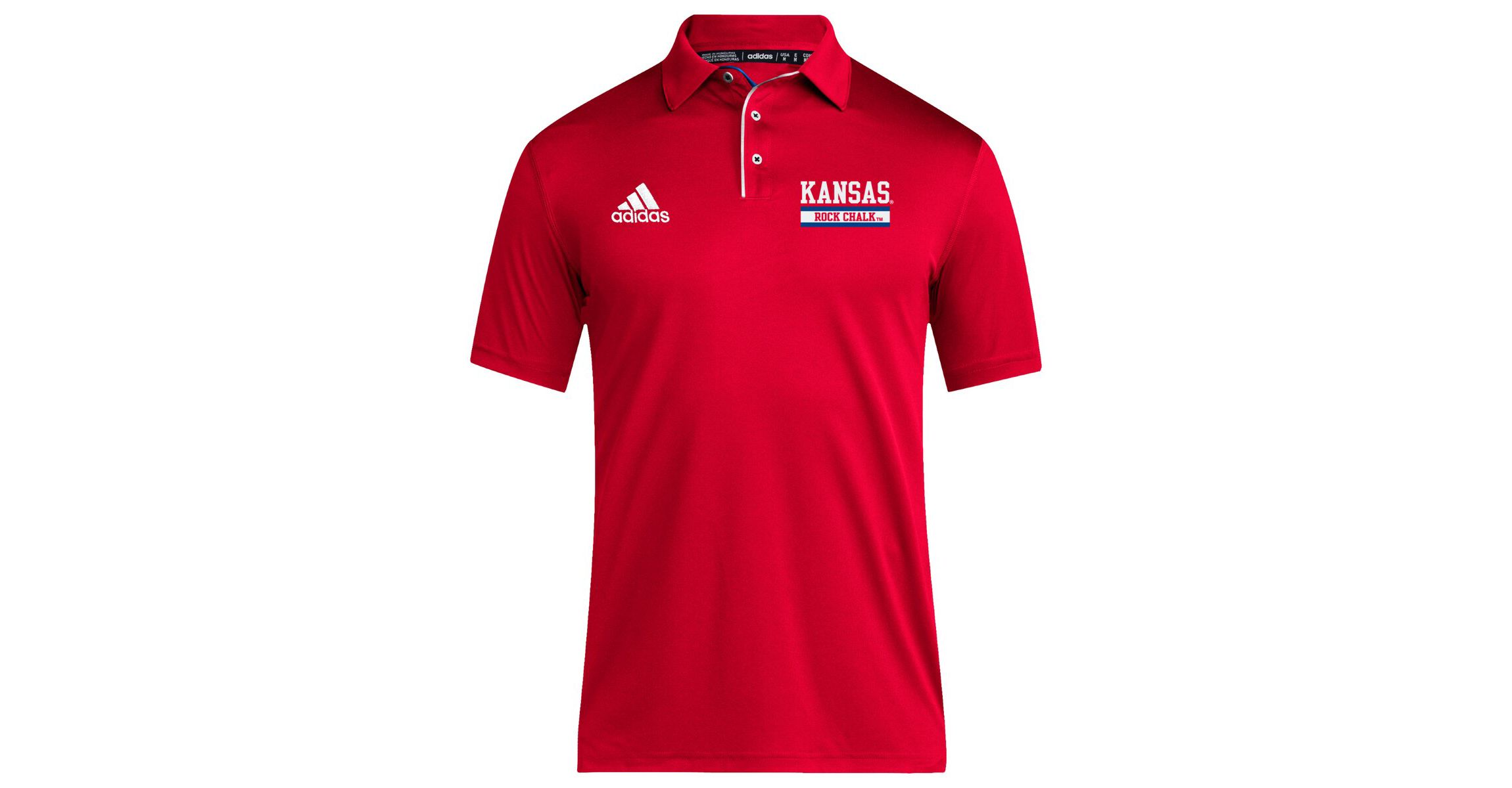 NCAA Kansas Jayhawks Coaches Polo