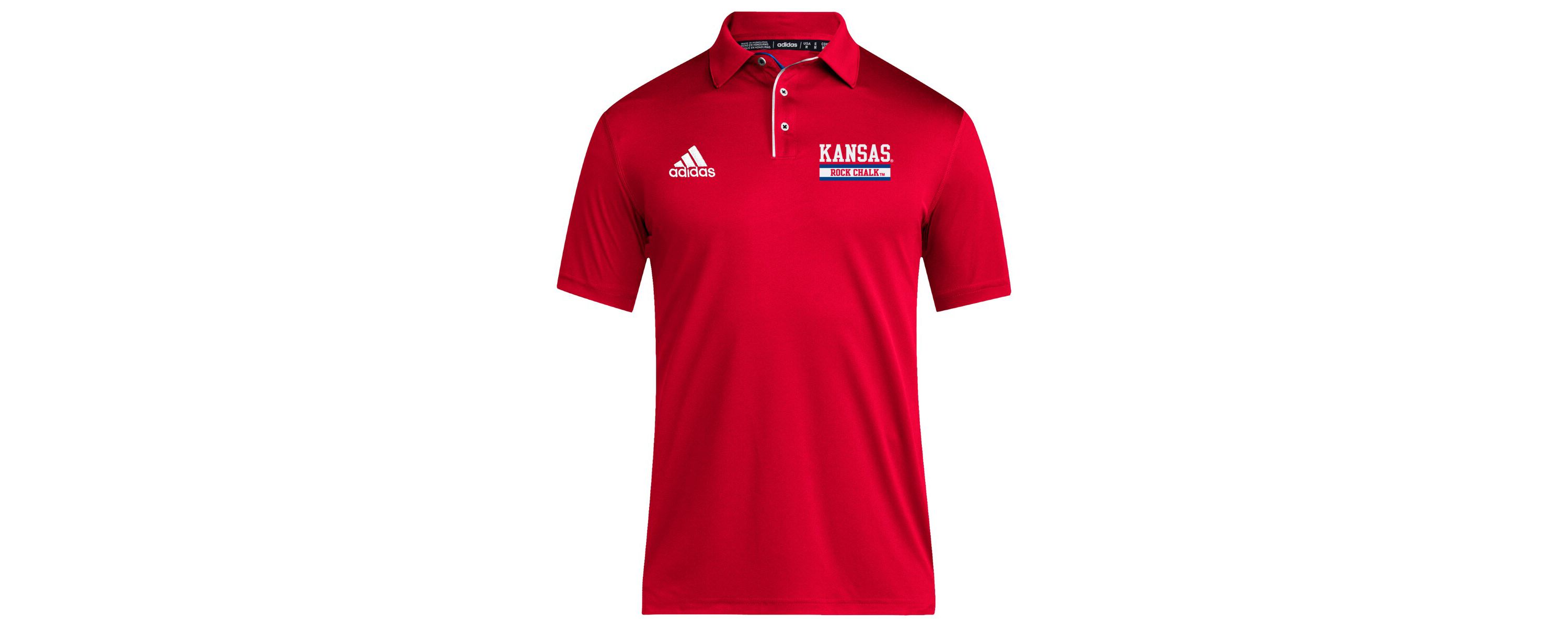 NCAA Kansas Jayhawks Coaches Polo