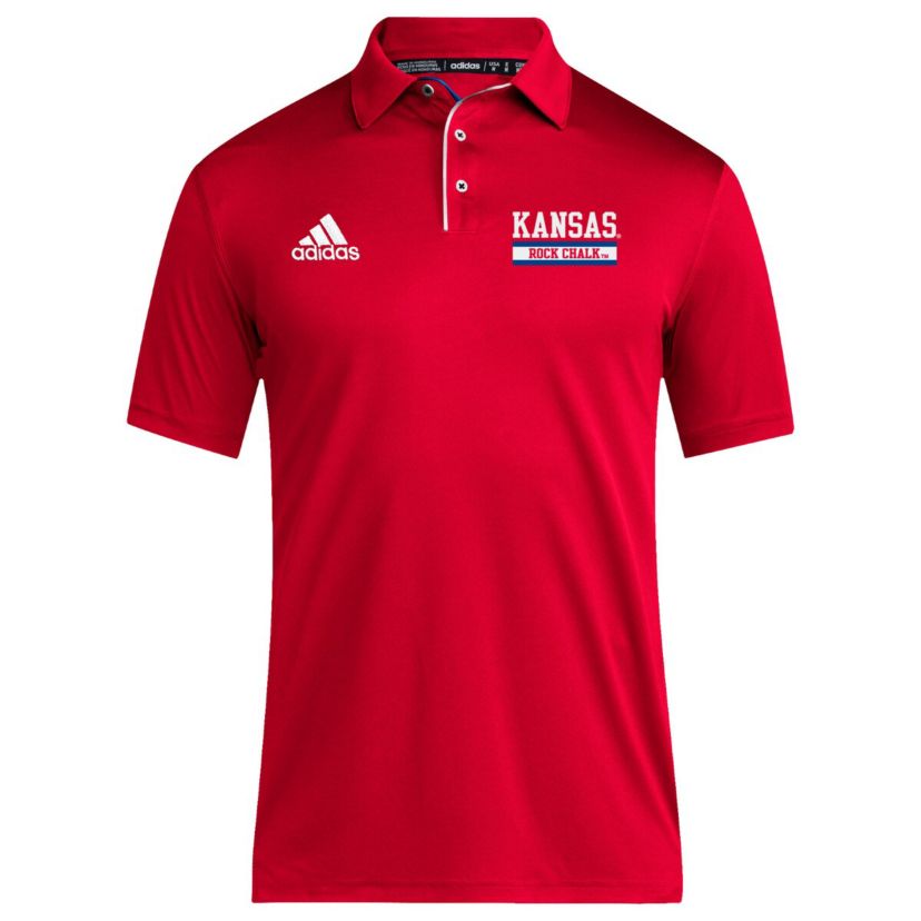 NCAA Kansas Jayhawks Coaches Polo
