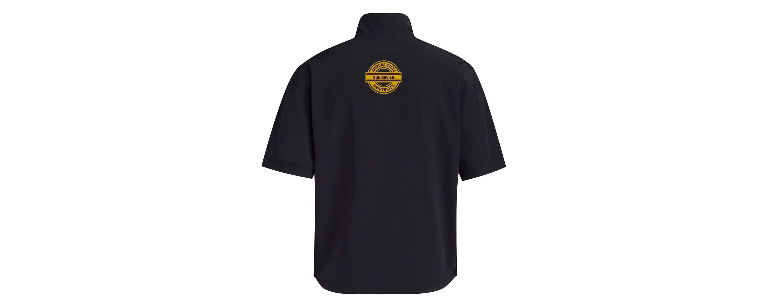 NCAA Arizona State Sun Devils 2024 Half-Zip Short Sleeve Training Jacket