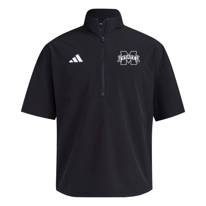 NCAA Mississippi State Bulldogs 2024 Half-Zip Short Sleeve Training Jacket