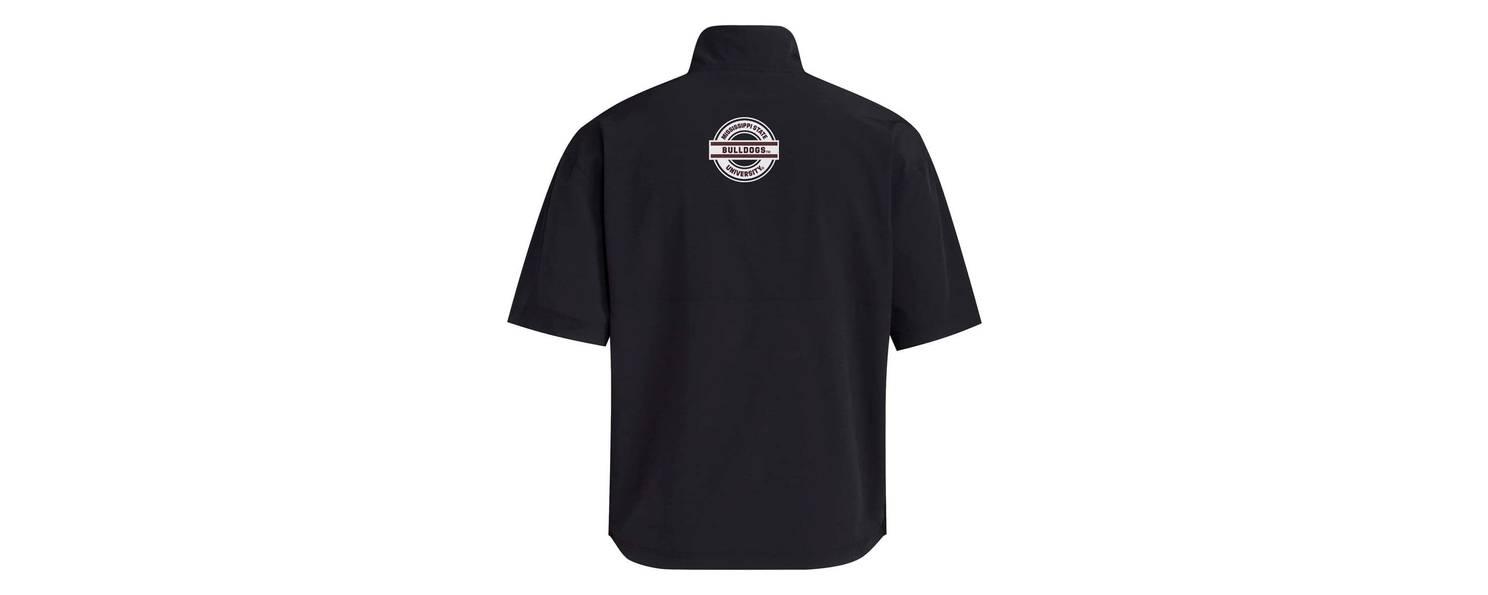 NCAA Mississippi State Bulldogs 2024 Half-Zip Short Sleeve Training Jacket