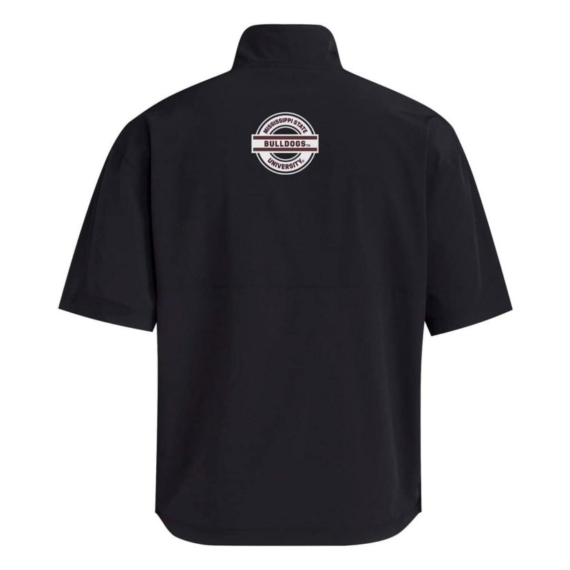 NCAA Mississippi State Bulldogs 2024 Half-Zip Short Sleeve Training Jacket