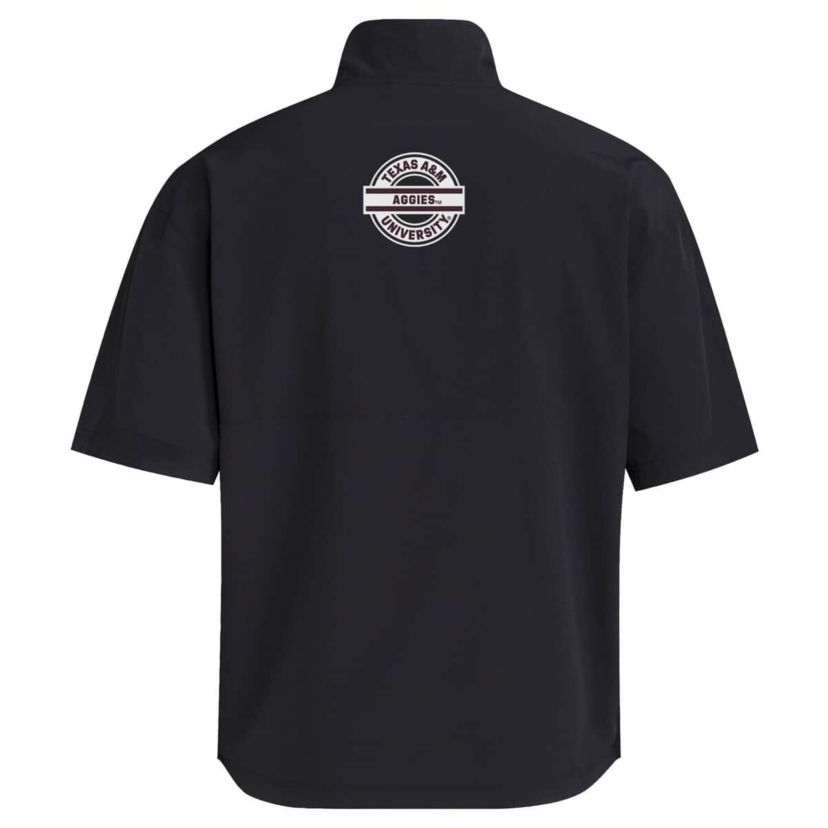 NCAA Texas A&M Aggies 2024 Half-Zip Short Sleeve Training Jacket