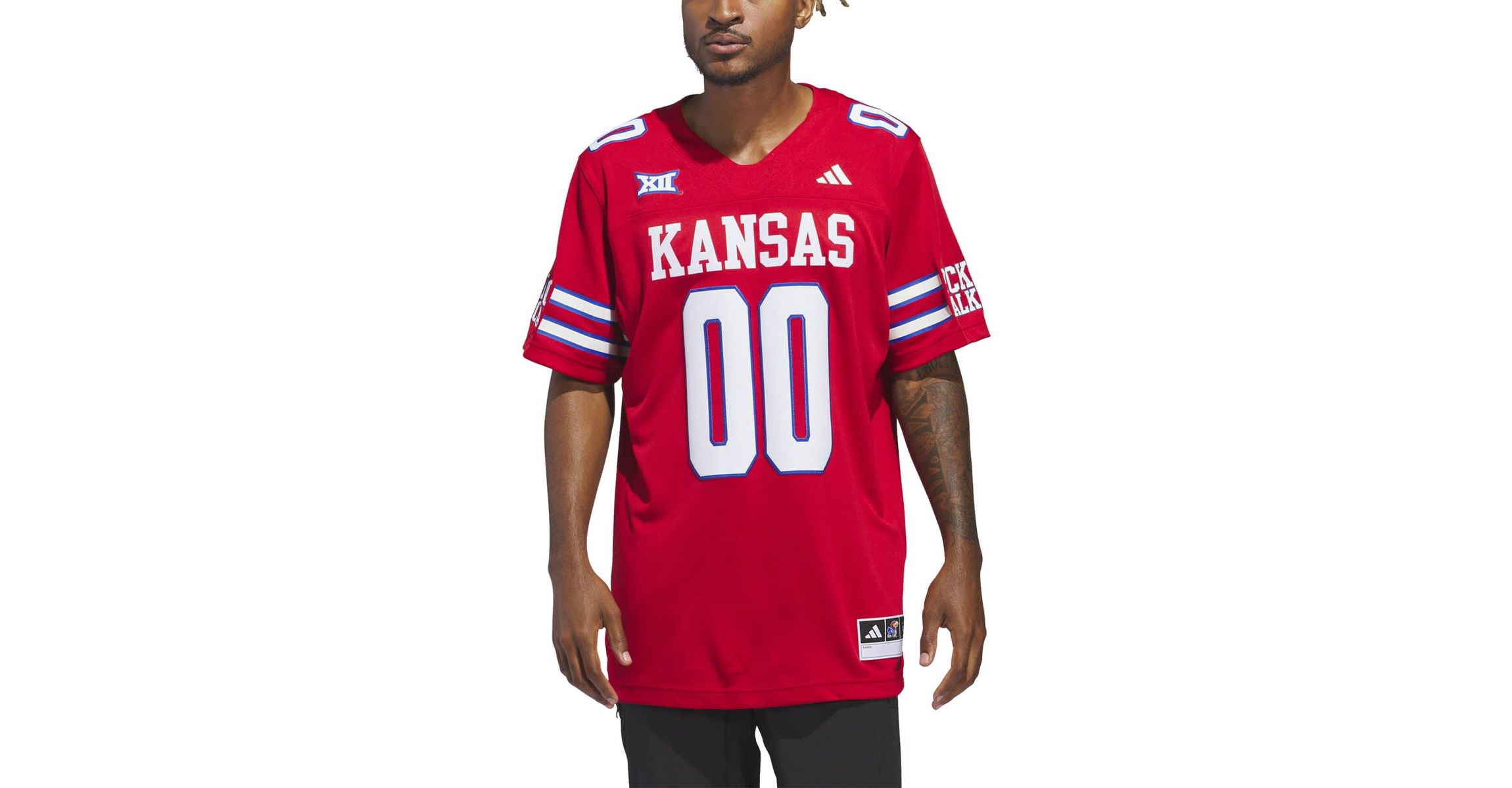 NCAA #00 Kansas Jayhawks Alternate Premier Jersey