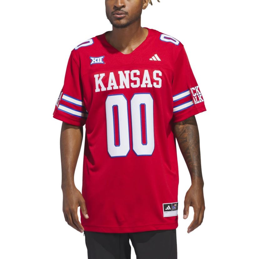 NCAA #00 Kansas Jayhawks Alternate Premier Jersey