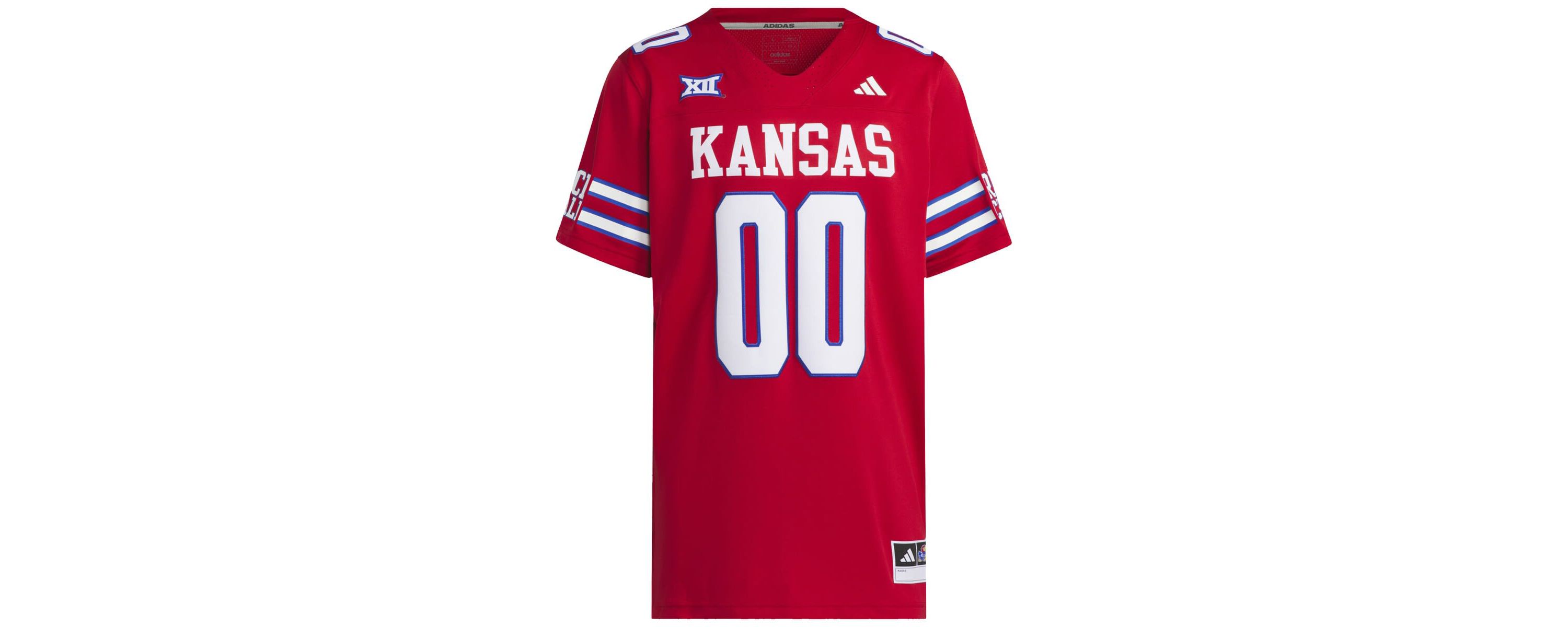 NCAA #00 Kansas Jayhawks Alternate Premier Jersey