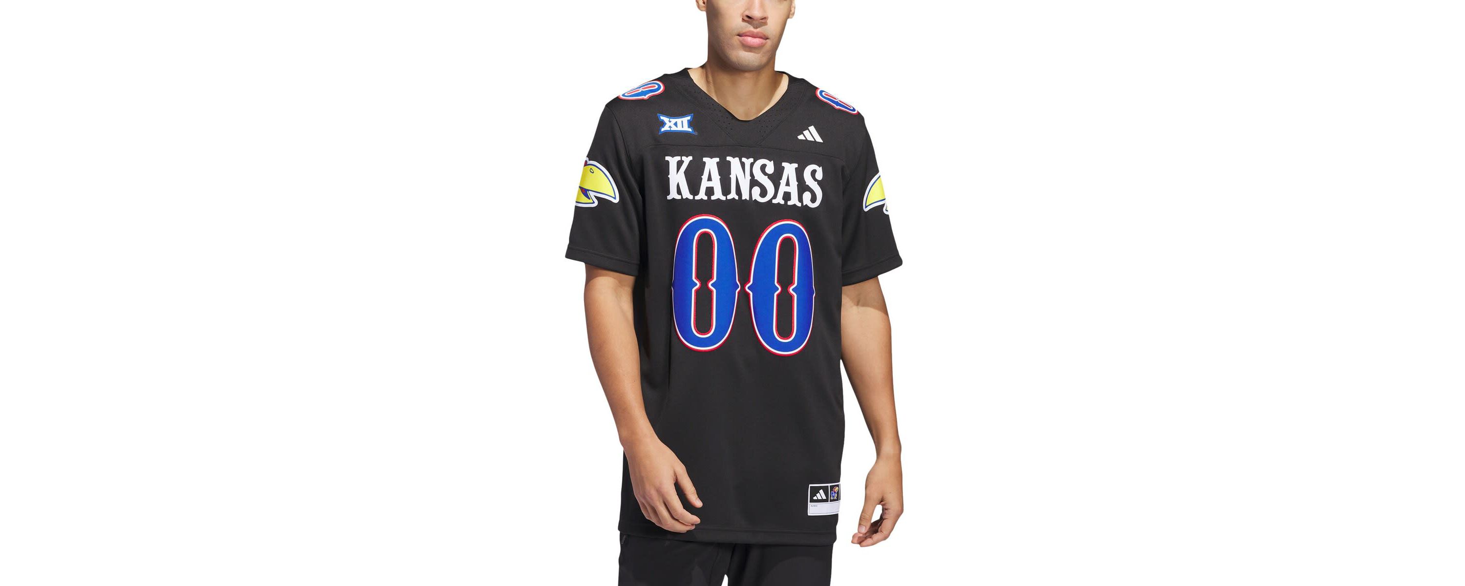 NCAA #00 Kansas Jayhawks Alternate Premier Jersey
